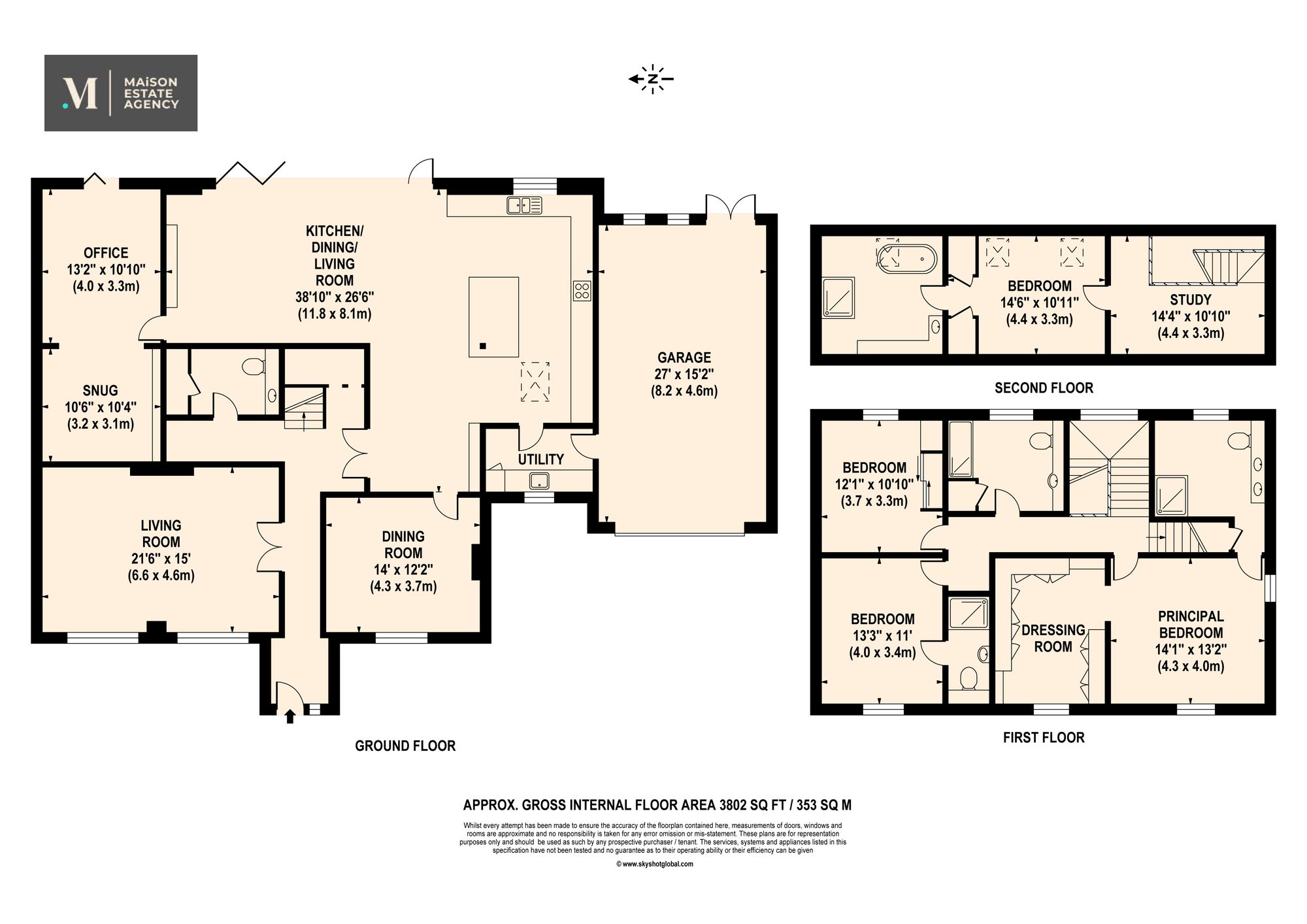 40 The Avenue, Crowthorne floorplan