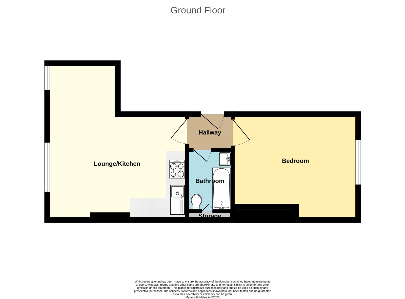 Hall Floor Flat, 23, Ashley Road, Bristol floorplan