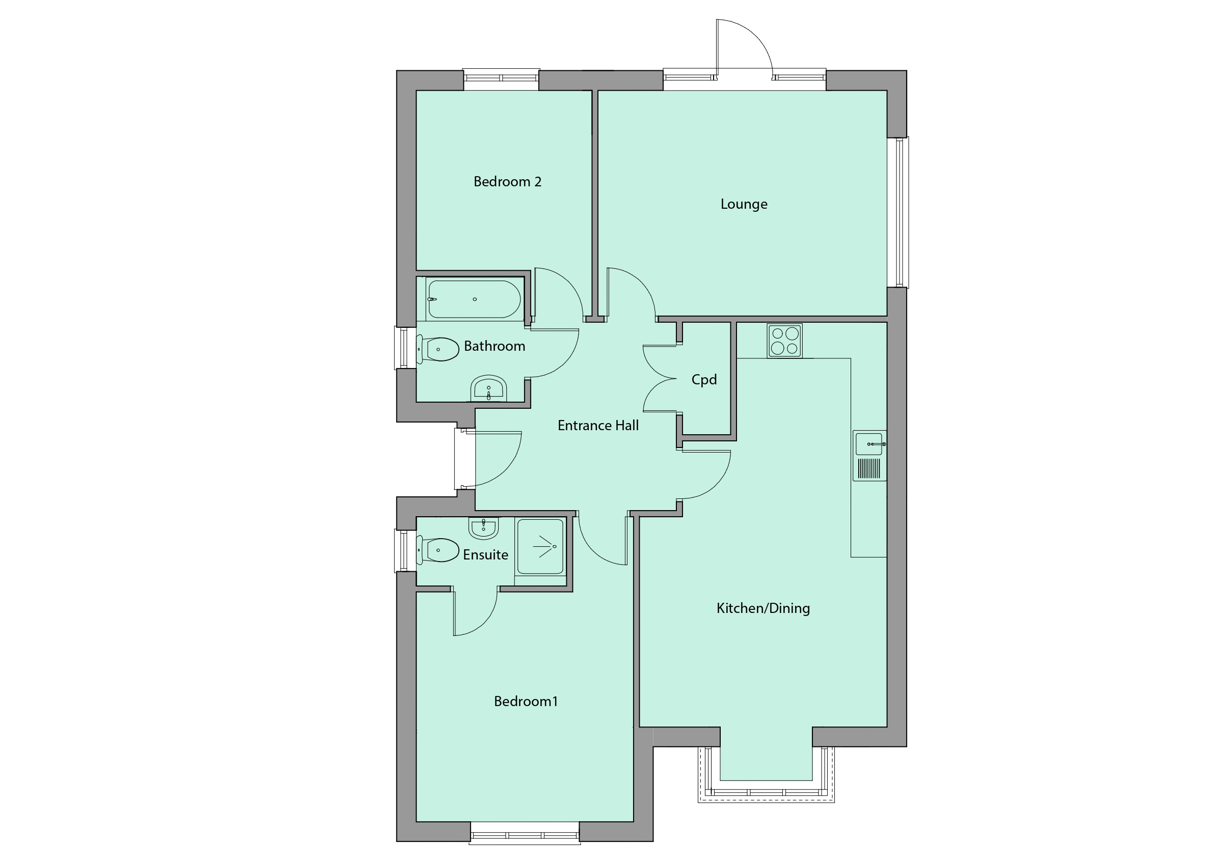 20, Skylark Rise, Lowestoft floorplan