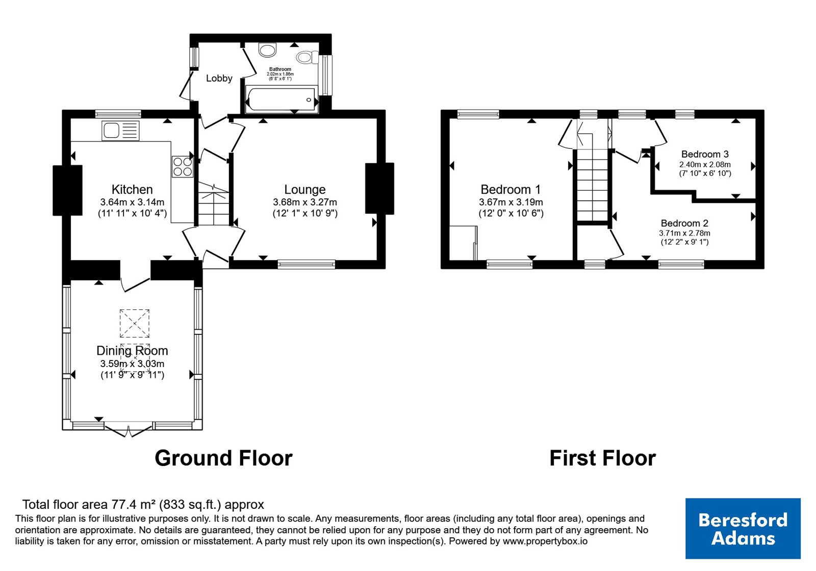 Daisy Cottage, 2, Salem Road, Wrexham floorplan