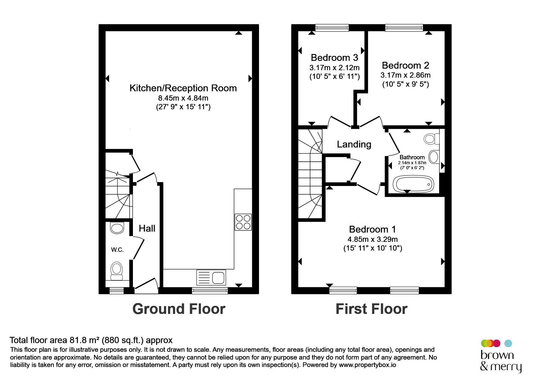 13, Ash Grove, Chesham floorplan