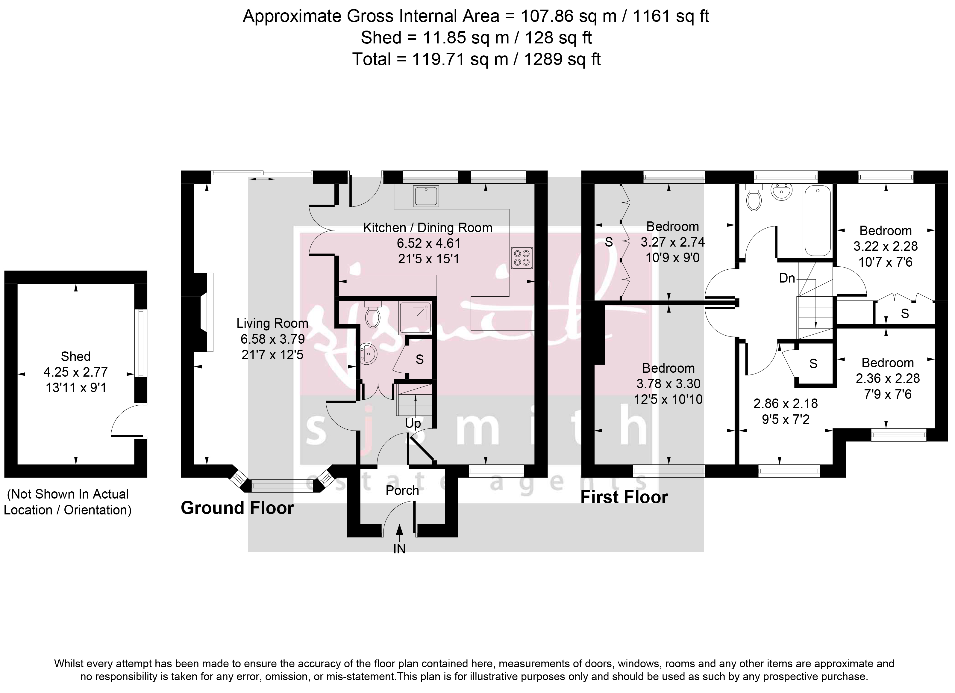 8, Avenue Road, Feltham floorplan