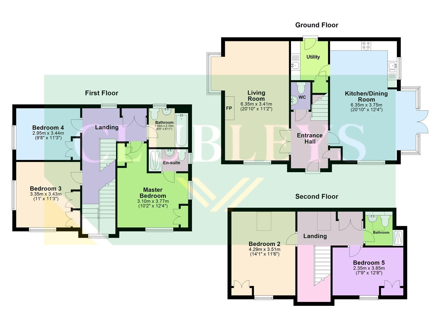 14, Harewood Crest, Brough floorplan