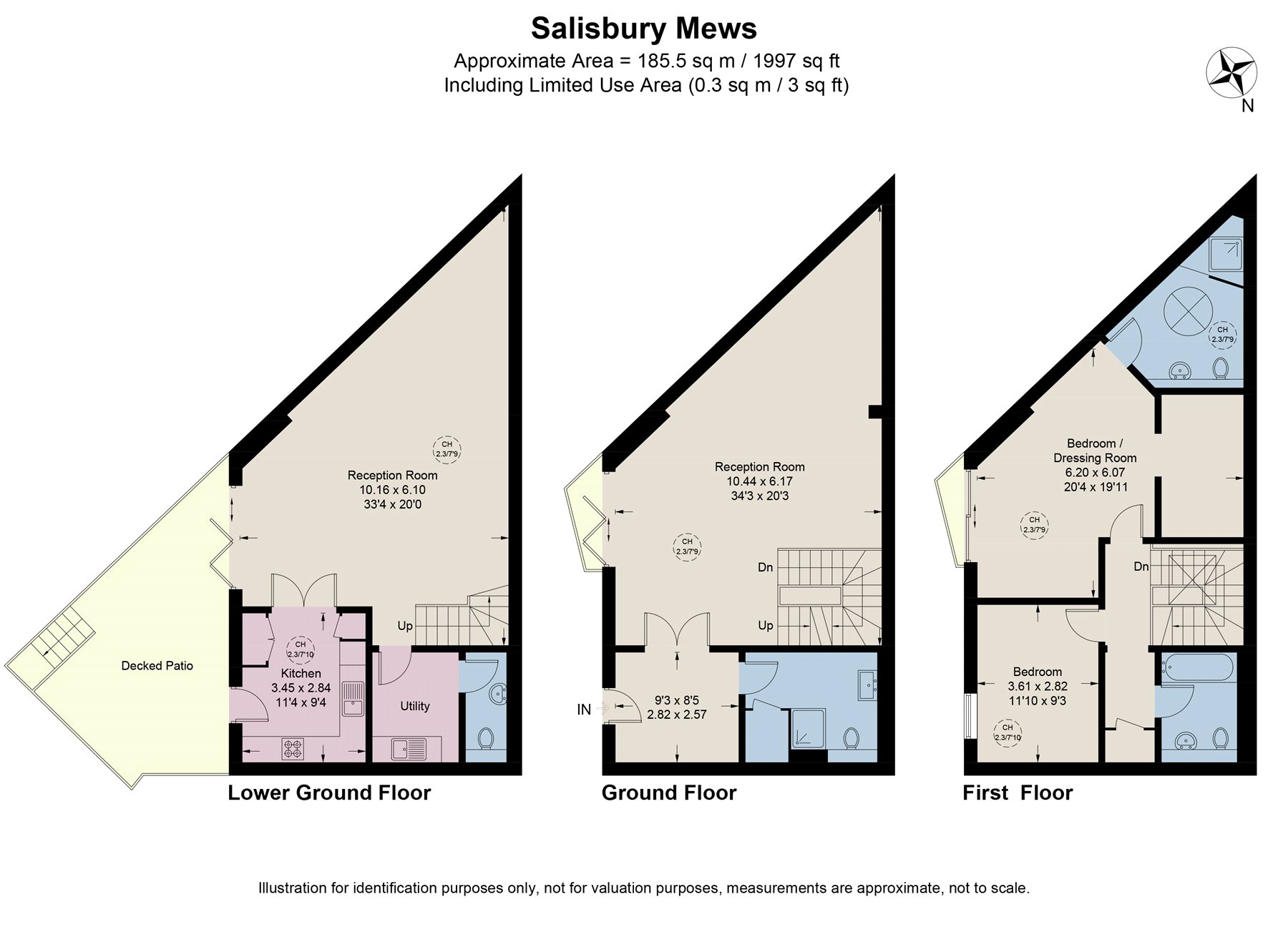 8, Salisbury Mews, London floorplan