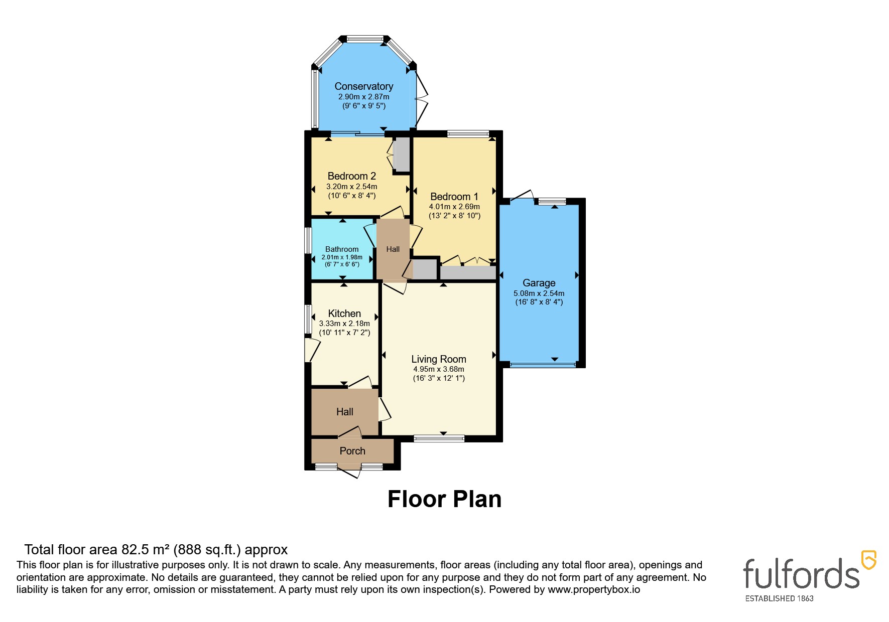 50, Ivydale, Devon floorplan