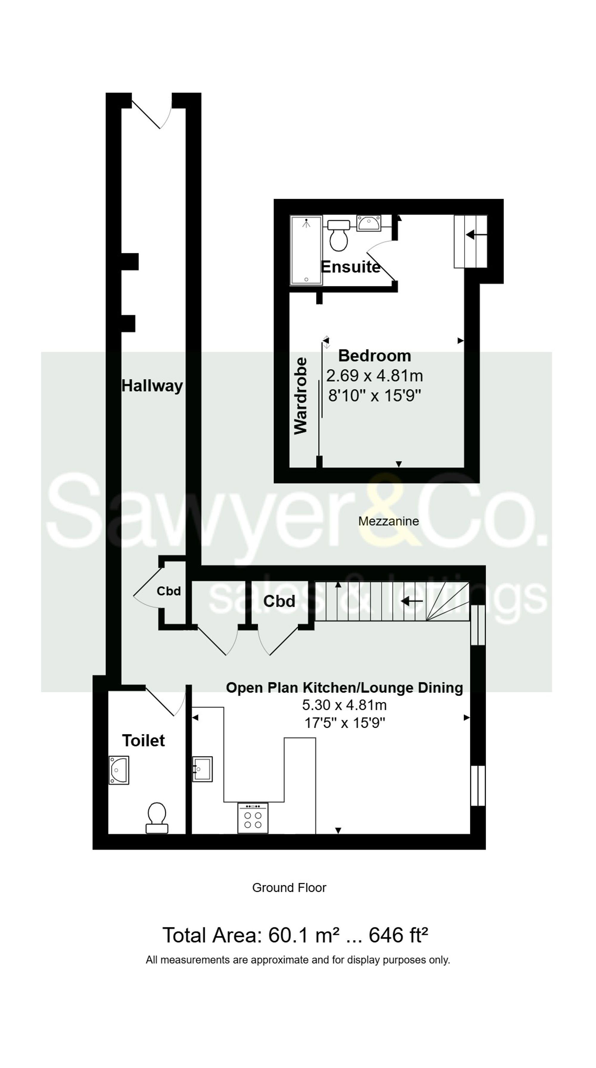 Flat 10, The Old Technical College, Brighton floorplan