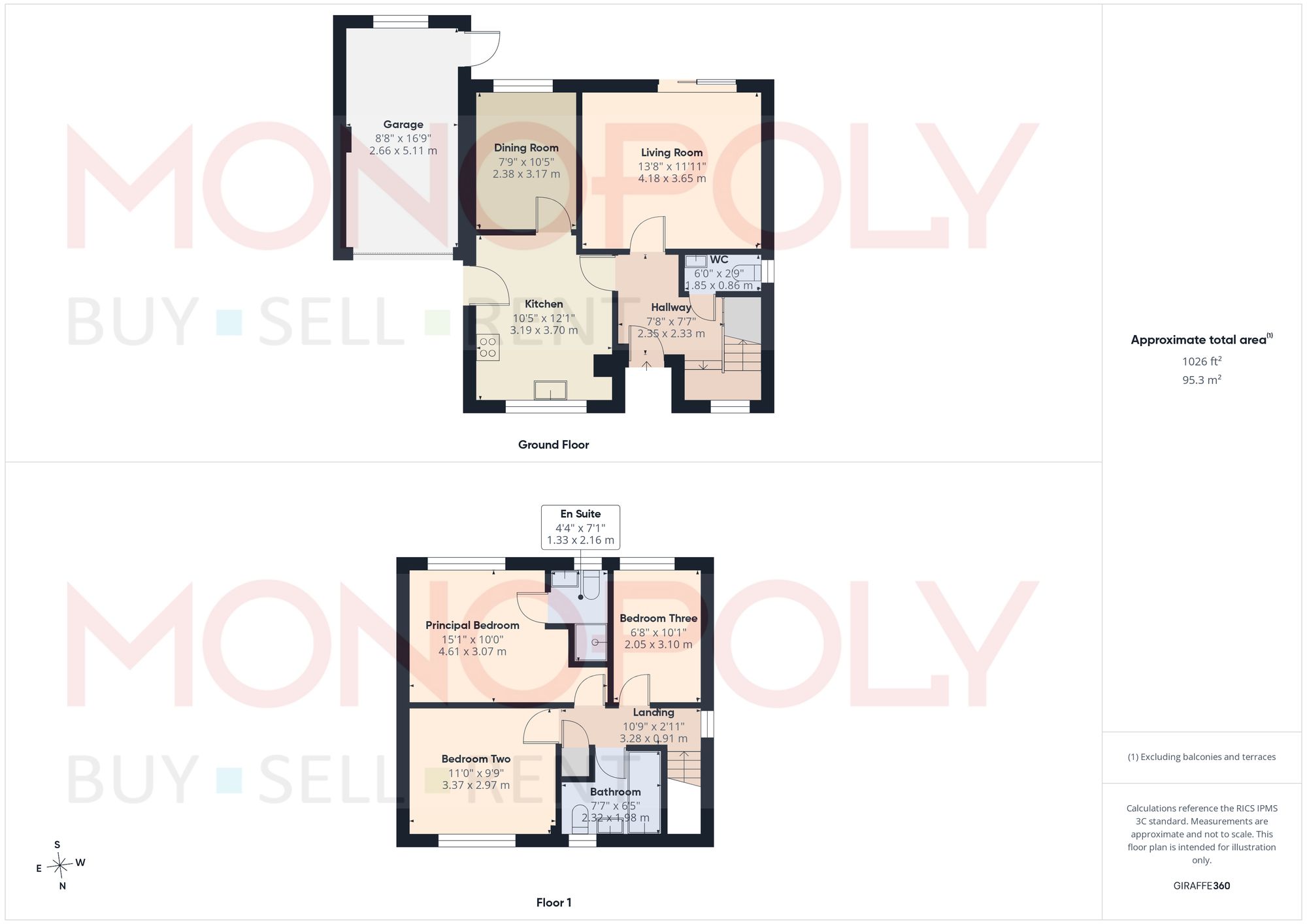 4 Shellbrook Drive, Wrexham floorplan