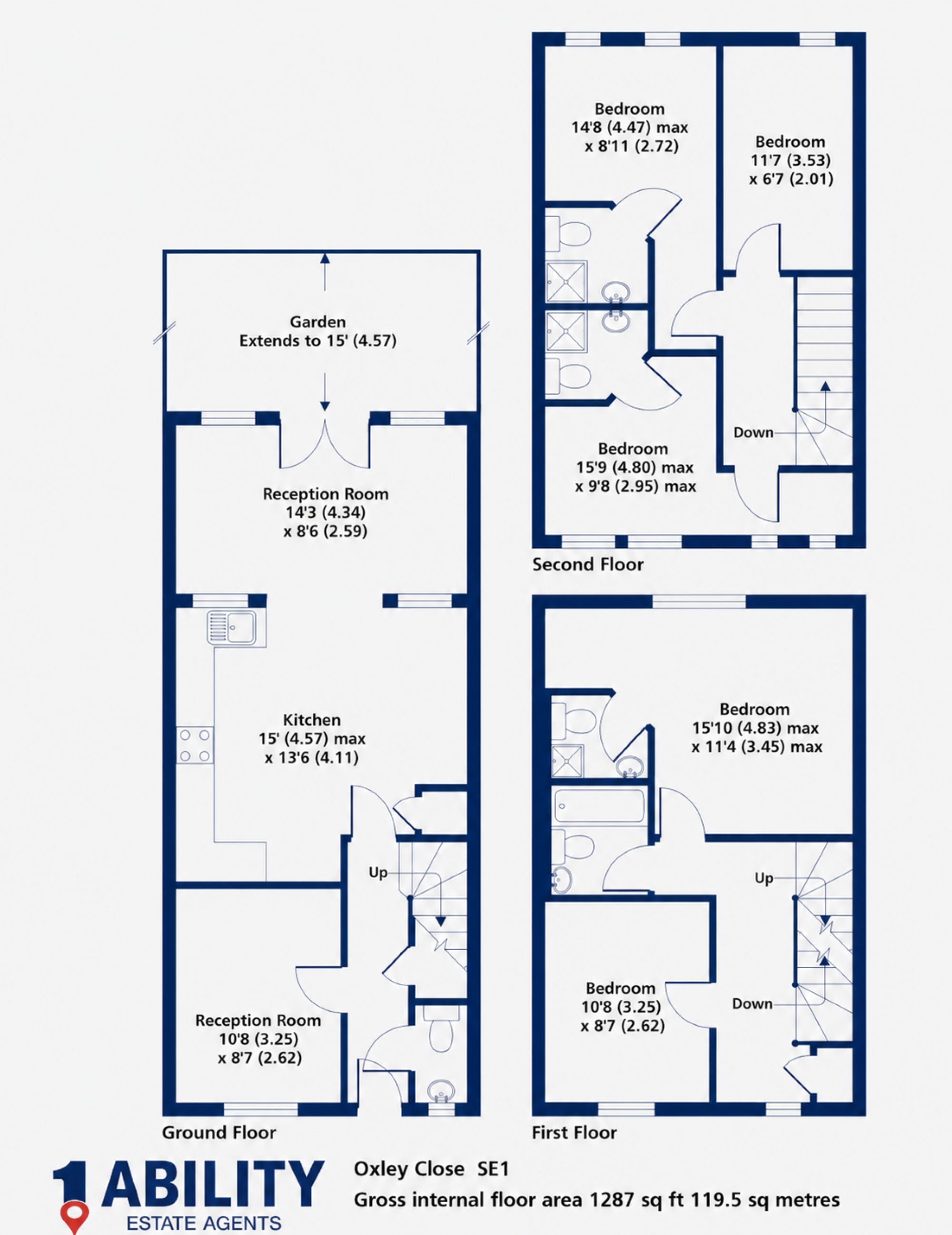 Oxley cl, Oxley cl, London floorplan