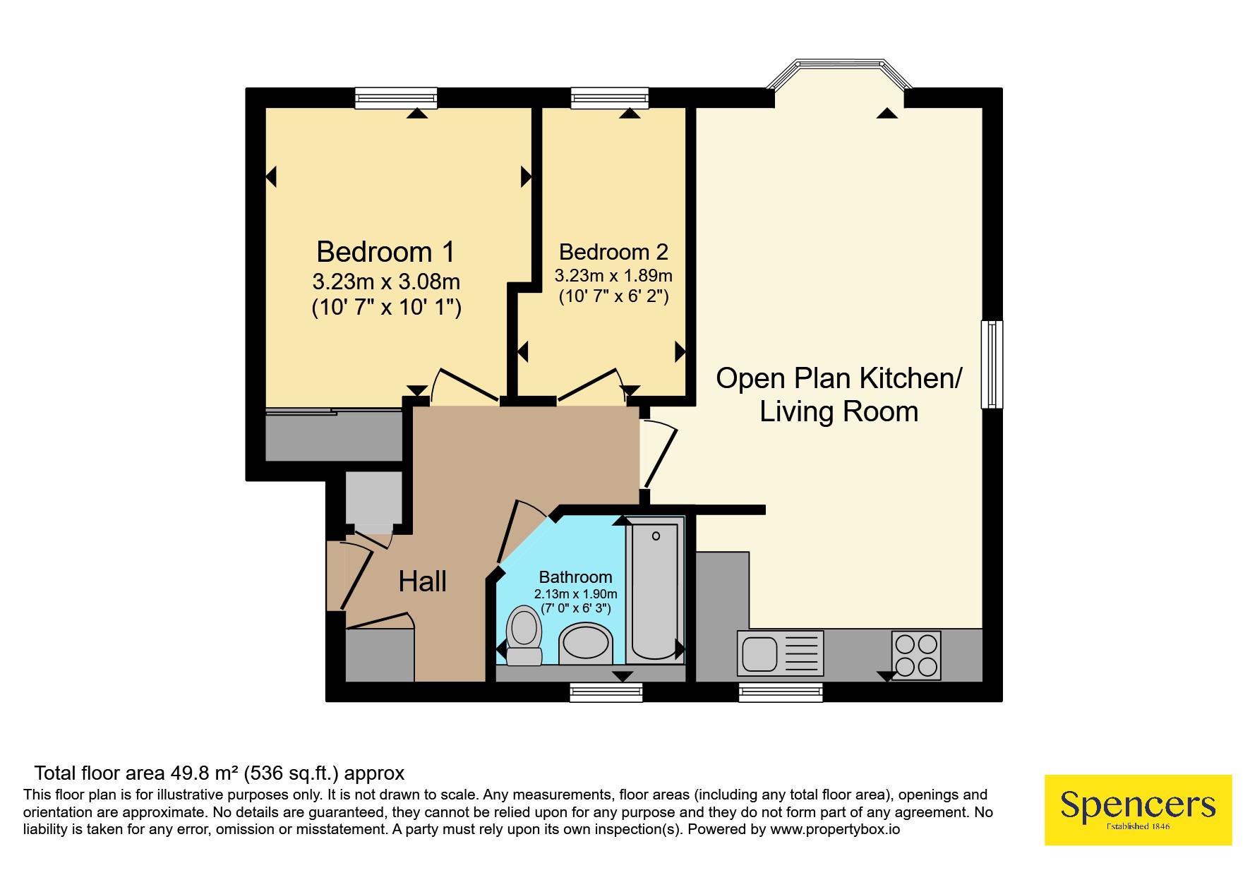 Flat 4, 187, Barkby Road, Leicester floorplan