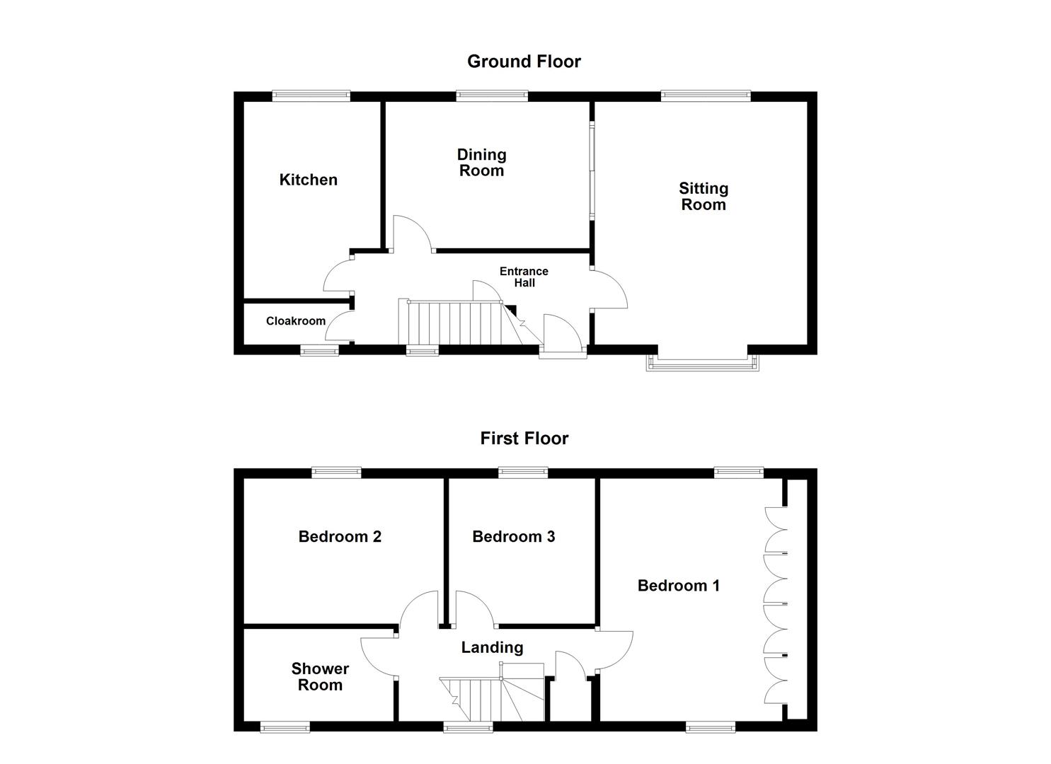 The Barn Cottage, Lower Easthams Farm, Crewkerne floorplan
