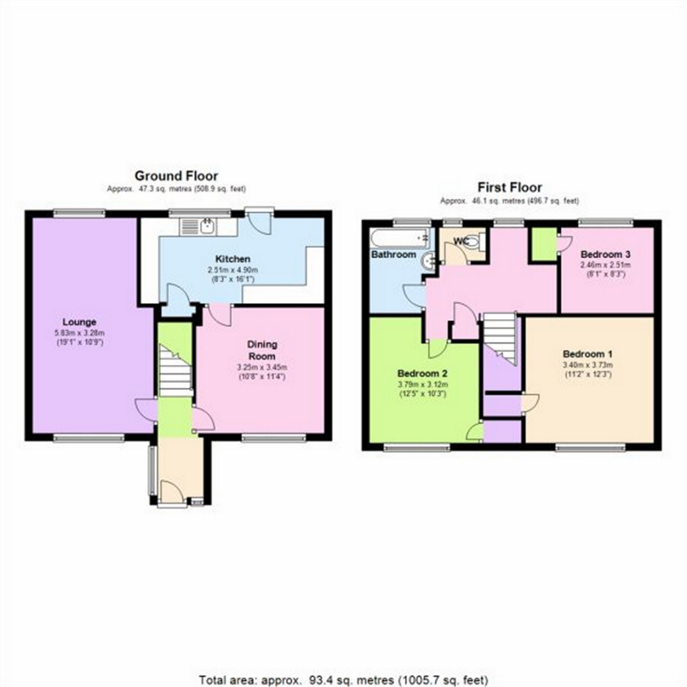 3 Bedrooms Terraced house for sale in Cloverland, Hatfield, Hertfordshire AL10