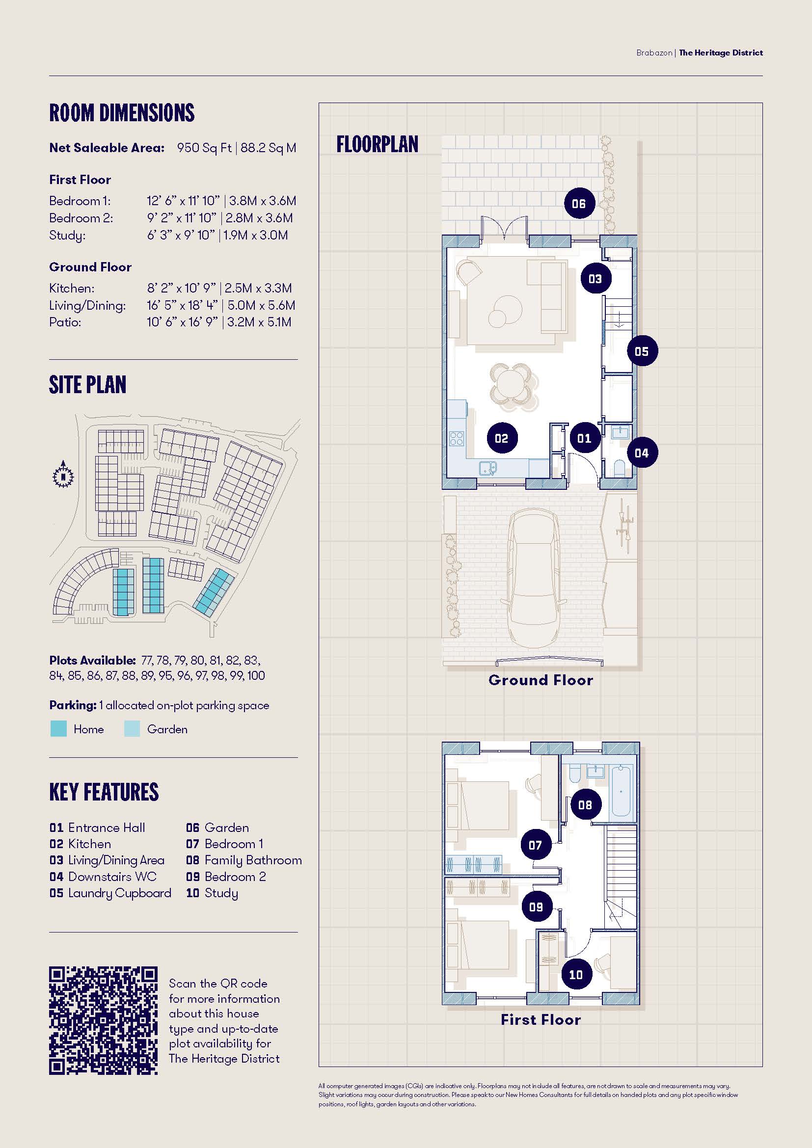 The Belvedere - House 81,, The Belvedere At The Heritage District, Fairlawn Avenue floorplan