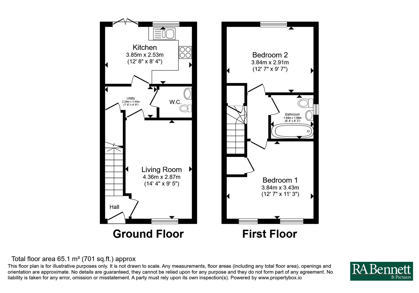 2, Barley Mews, Worcestershire floorplan