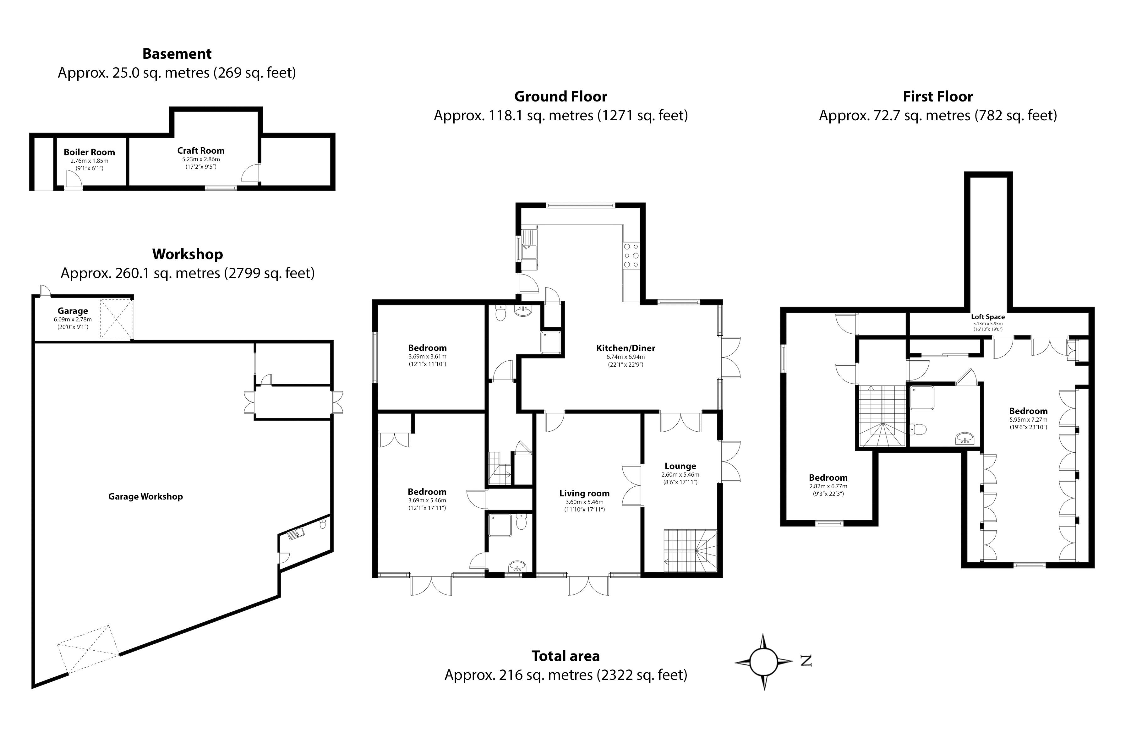 Valley View, King Street, Broseley floorplan