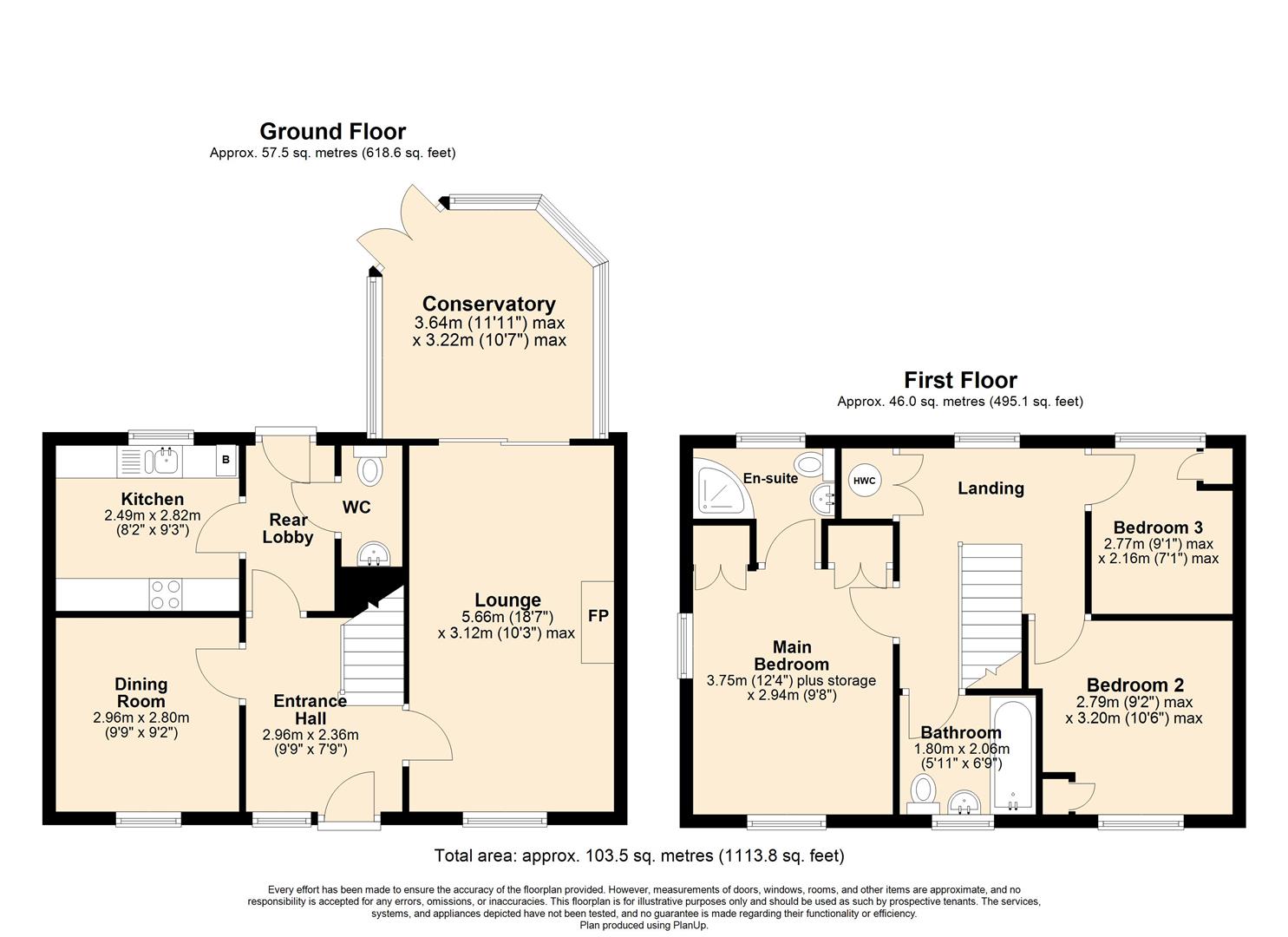 20, Field Maple Road, Watton floorplan