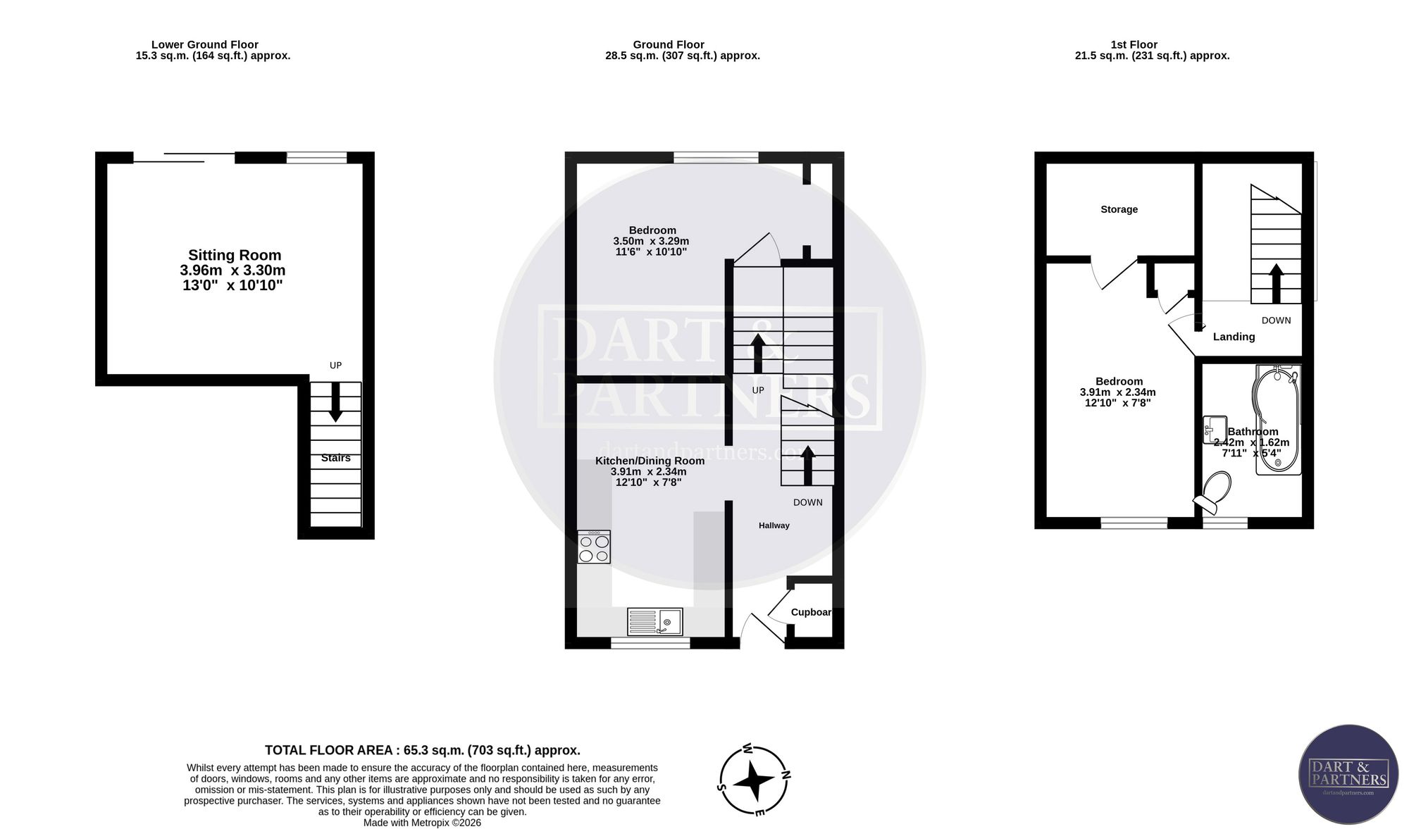 54 Howard Close, Teignmouth floorplan