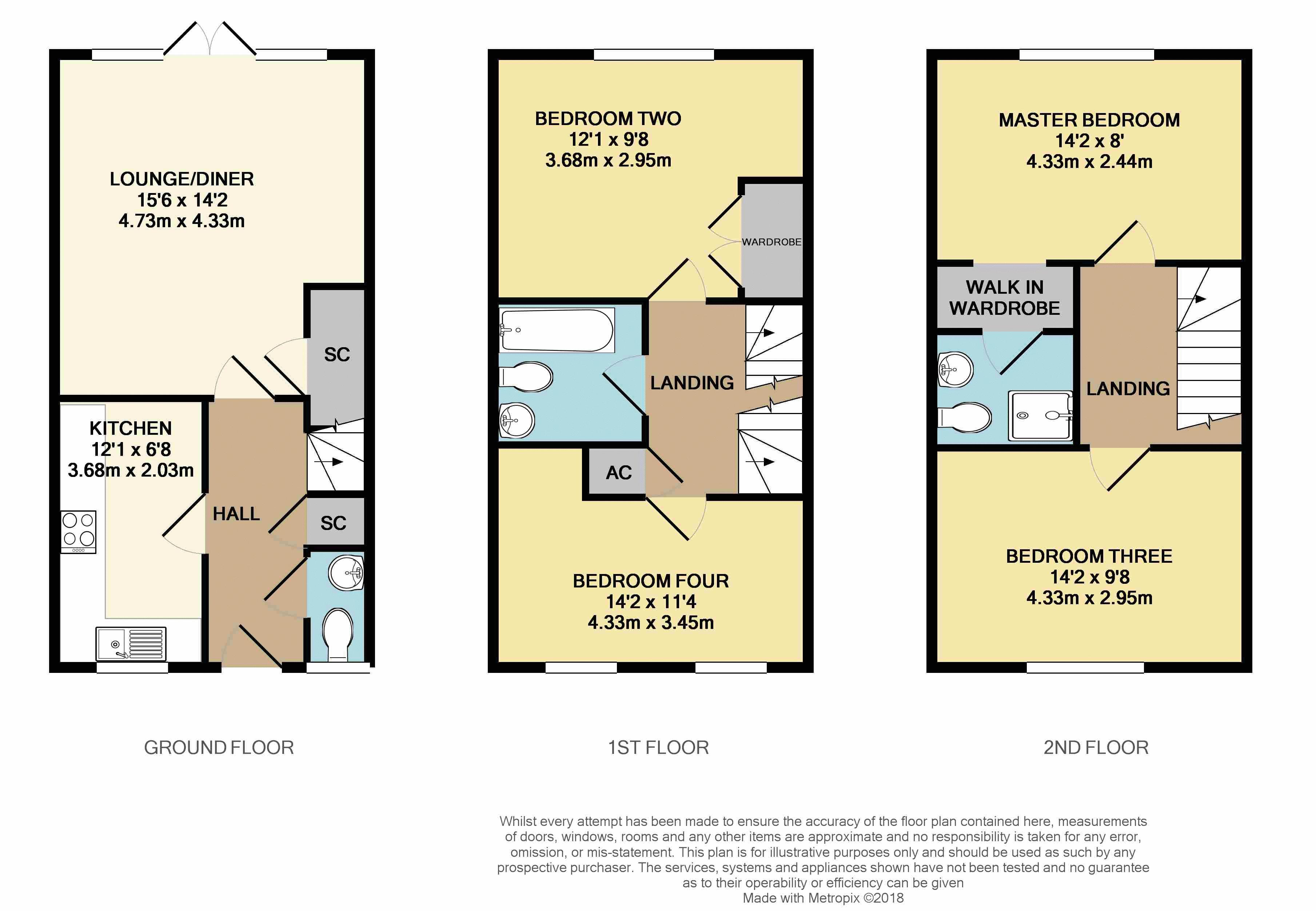 4 Bedrooms Terraced house for sale in Haven Street, Broughton, Milton Keynes MK10