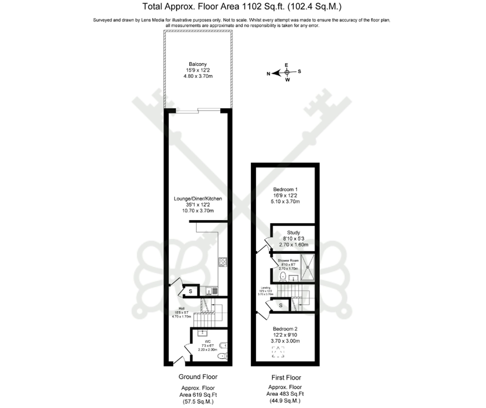 Apt 606, Holden Mill, Bolton floorplan