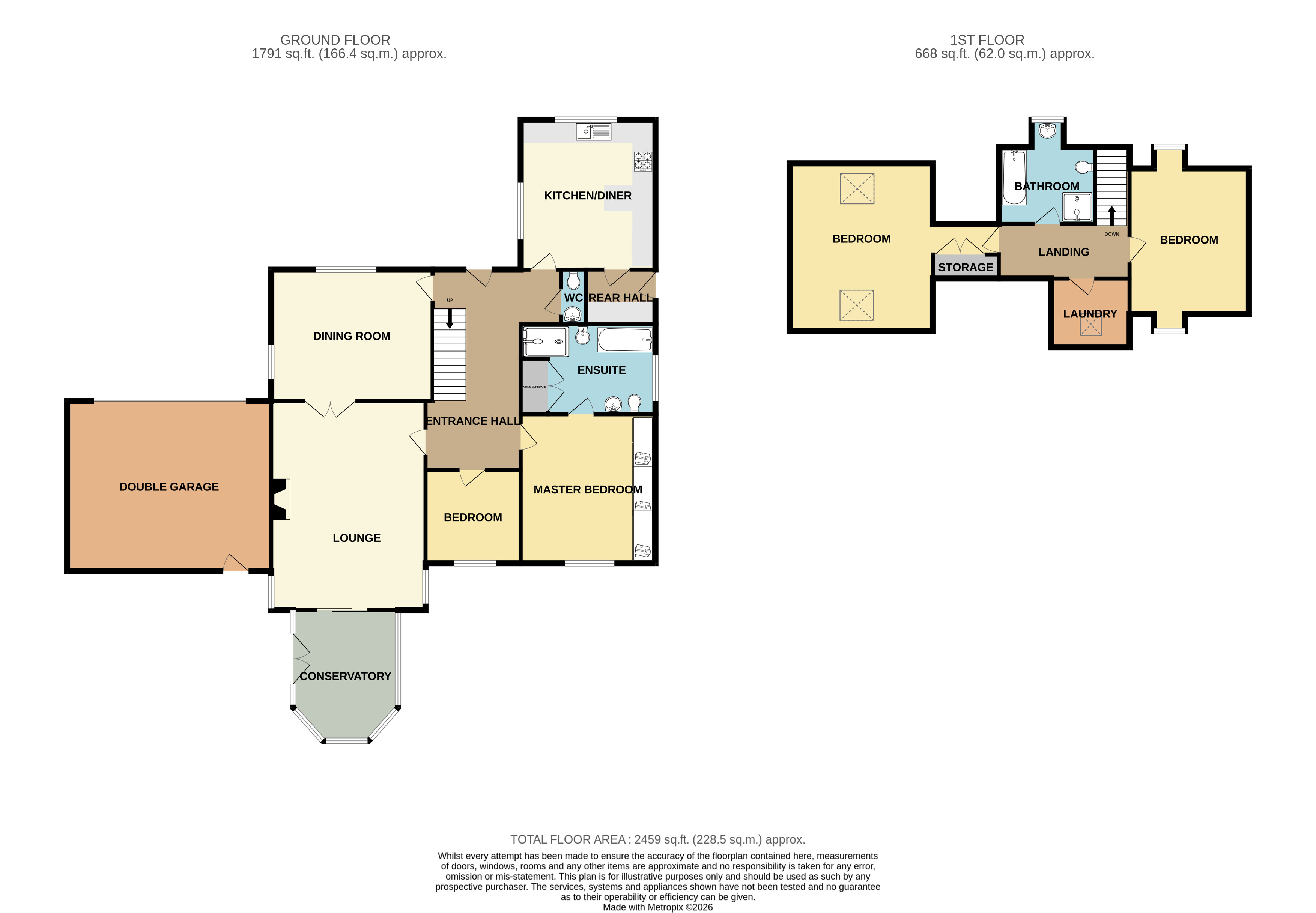 5, Thompson Close, Scarborough floorplan