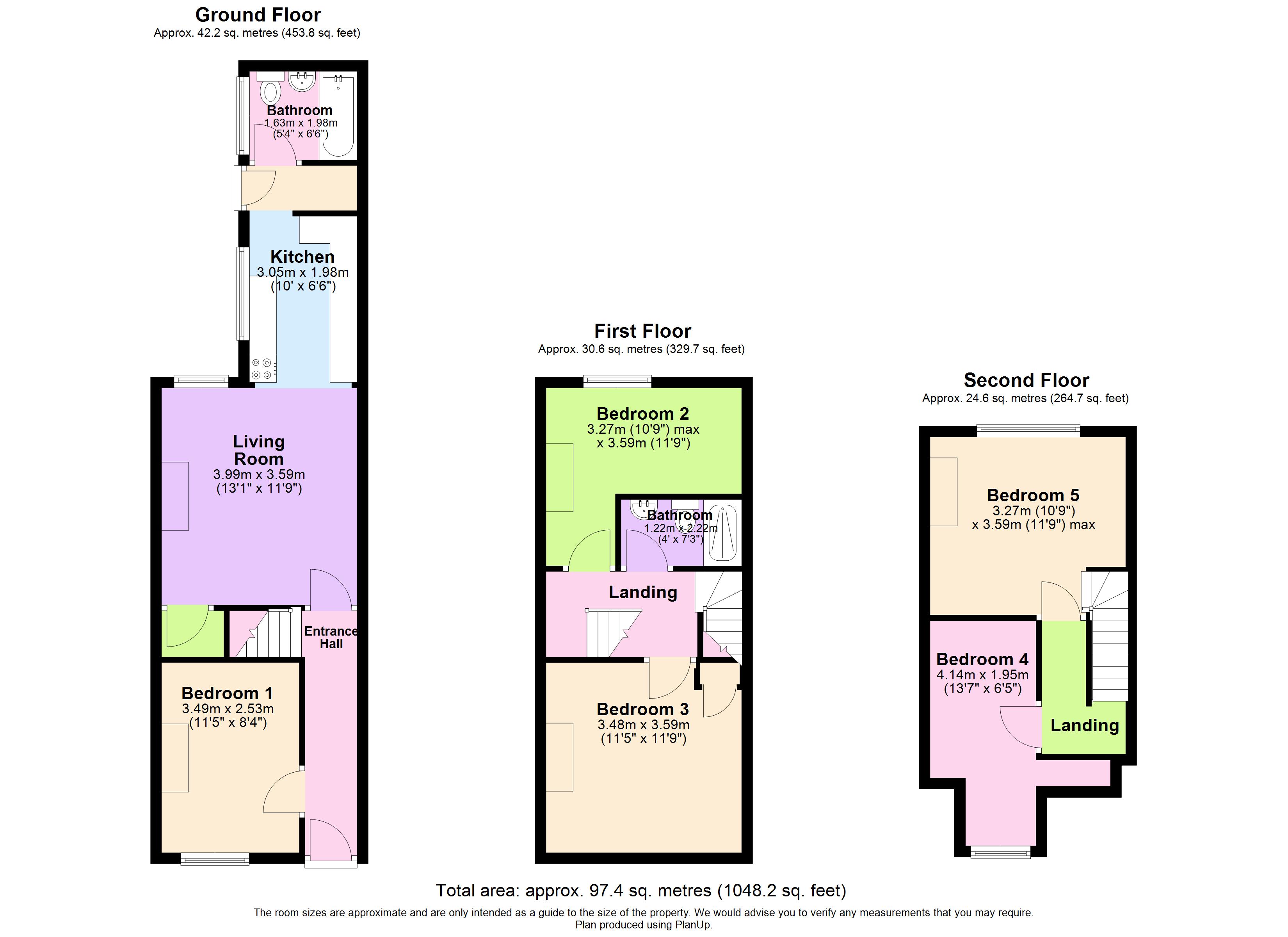 Room 4, 18, Kentwood Road, Nottingham floorplan