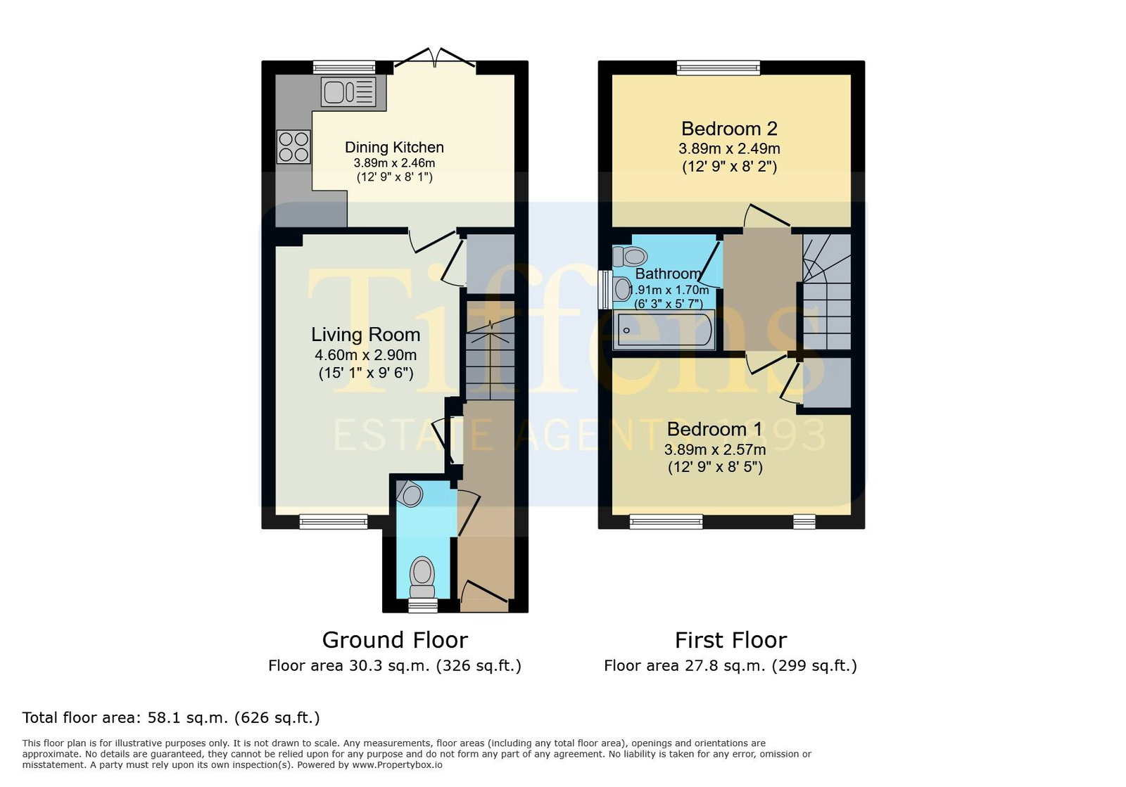 3, Kelbarrow Road, Carlisle floorplan