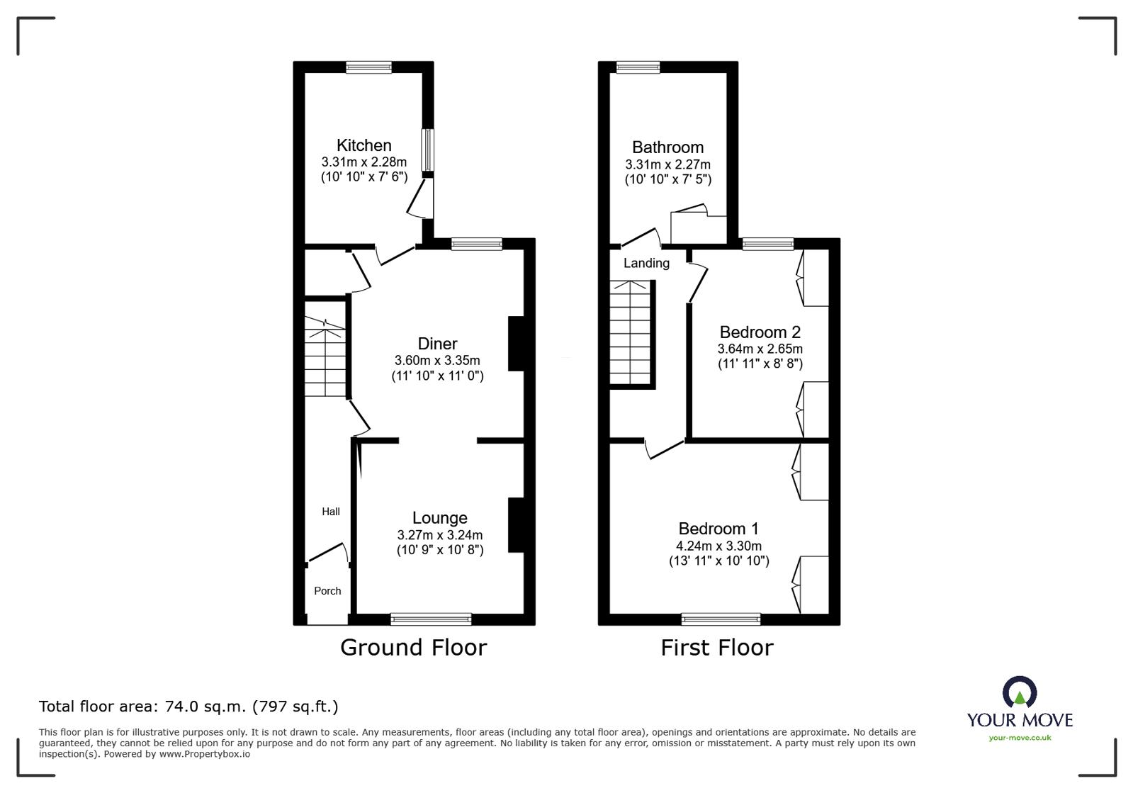 7, Marlborough Avenue, North Humberside floorplan