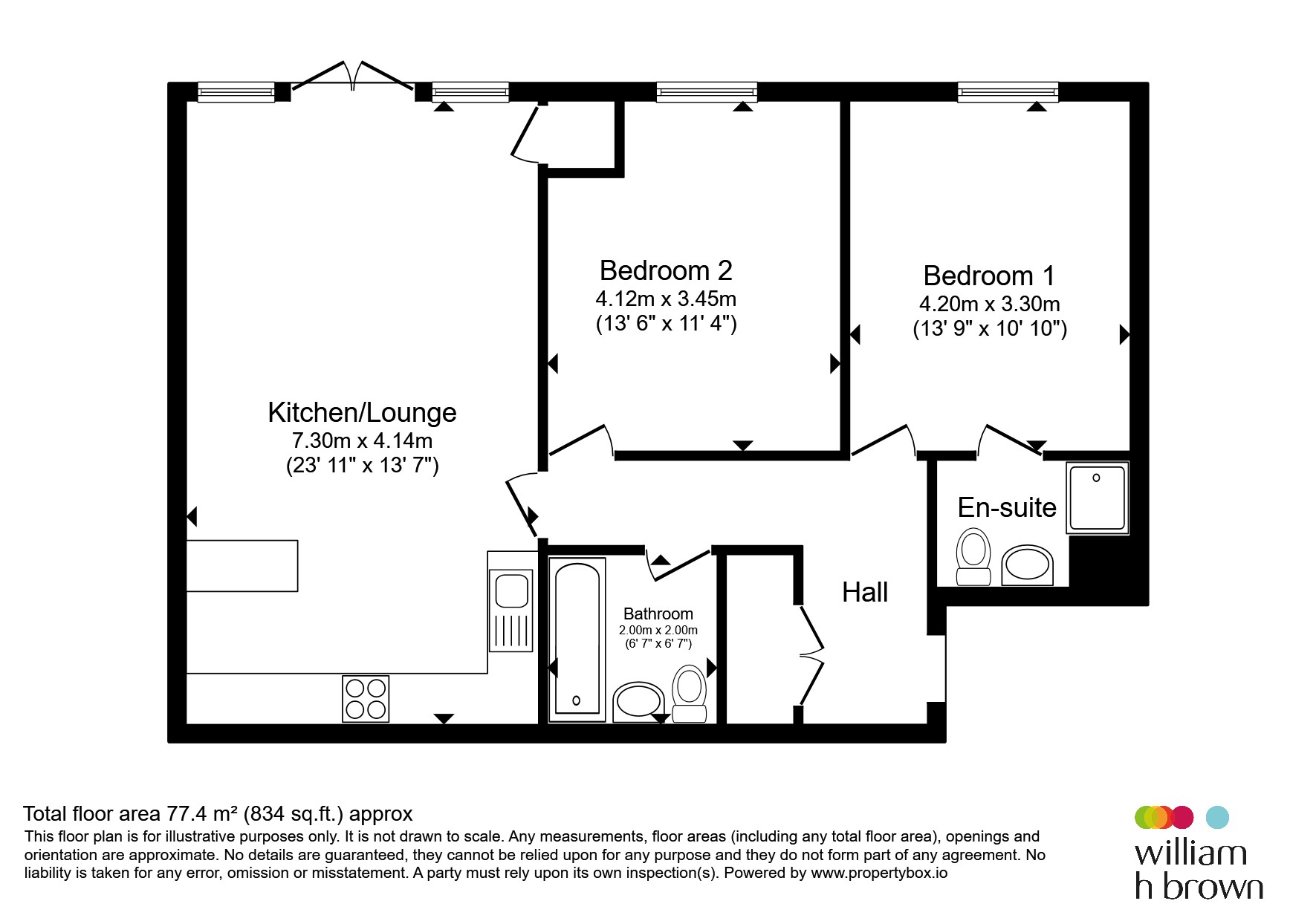 24, Bridgewater Gardens, Hoddesdon floorplan
