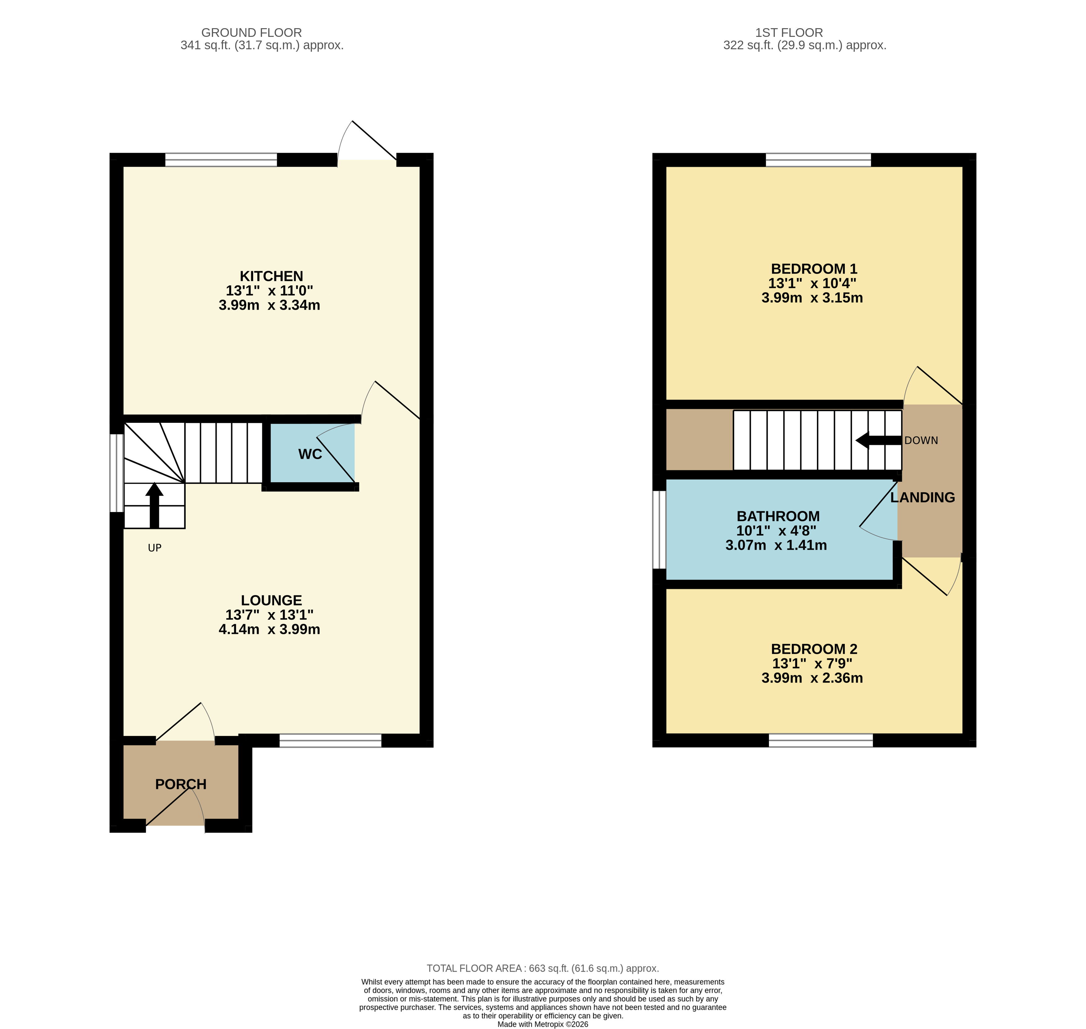 1, Watermans Close, Bolton floorplan