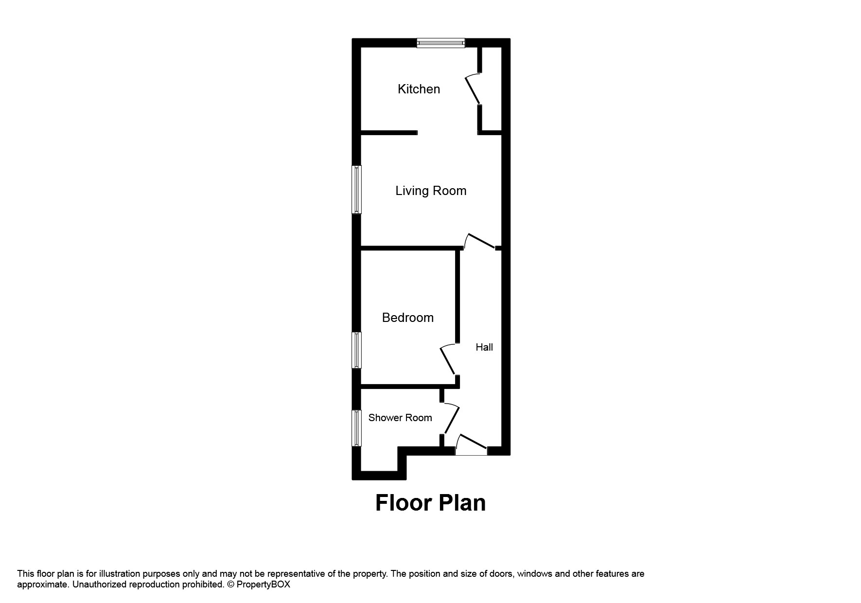 1 Bedrooms Flat to rent in Augusta Street, Llandudno LL30