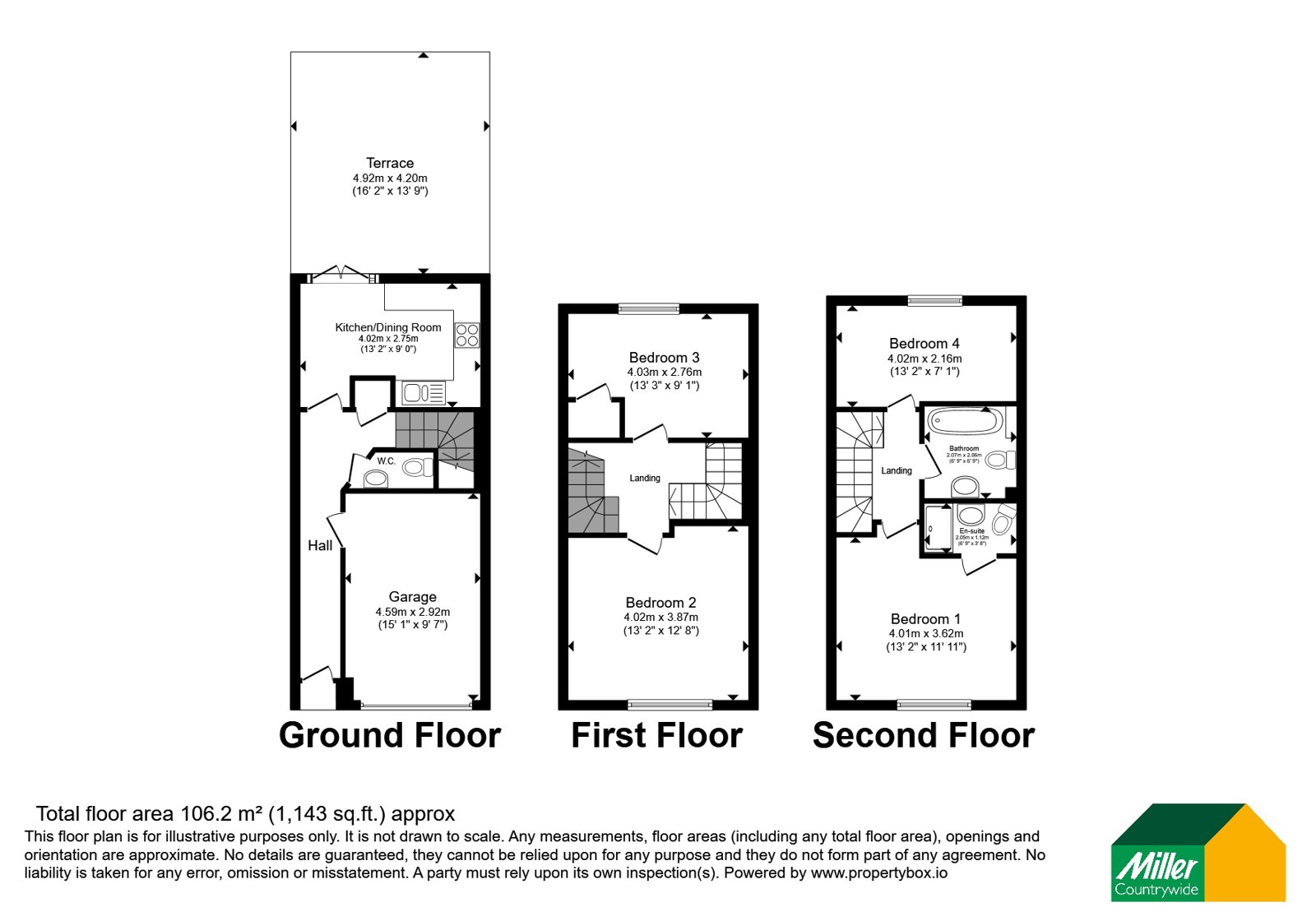 9 Marble Court,, Parkfield Road, Devon floorplan