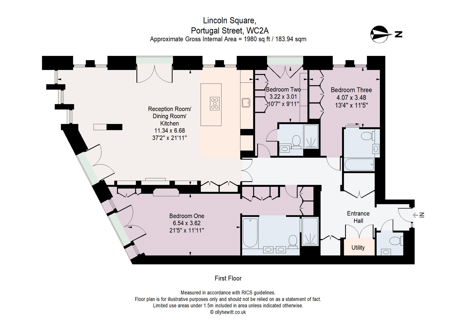 W104, 18, Portugal Street, London floorplan
