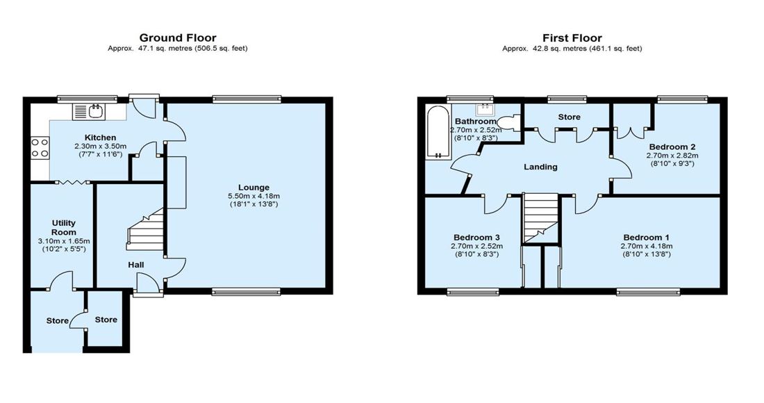 10, Baldwin Close, PETERBOROUGH floorplan