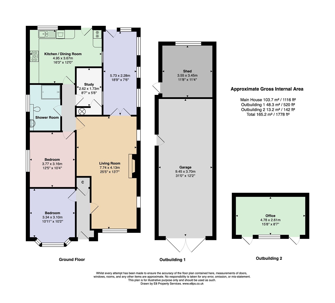 The Avenue, Kennington floorplan