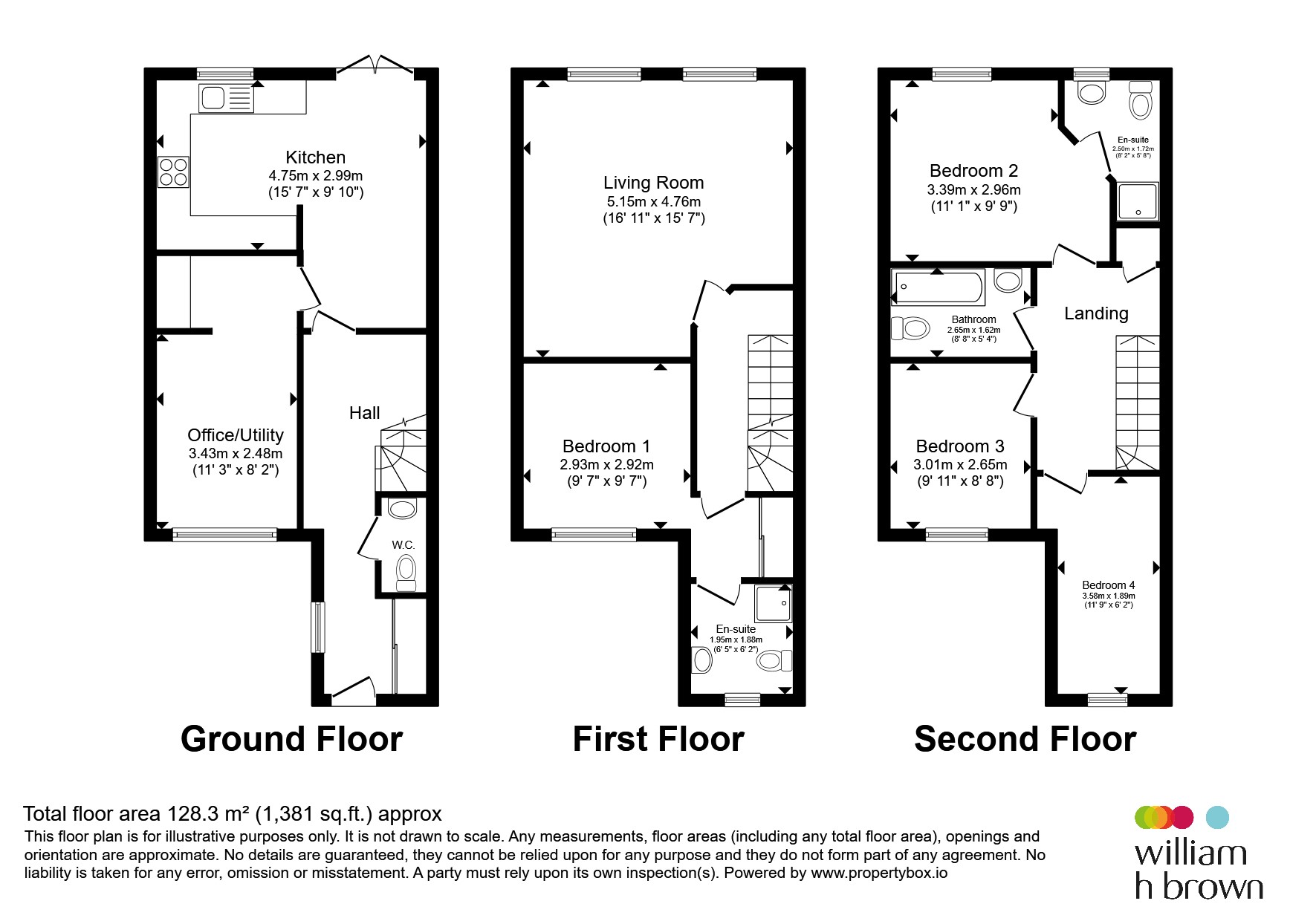 3, Parkfield Court, LEEDS floorplan