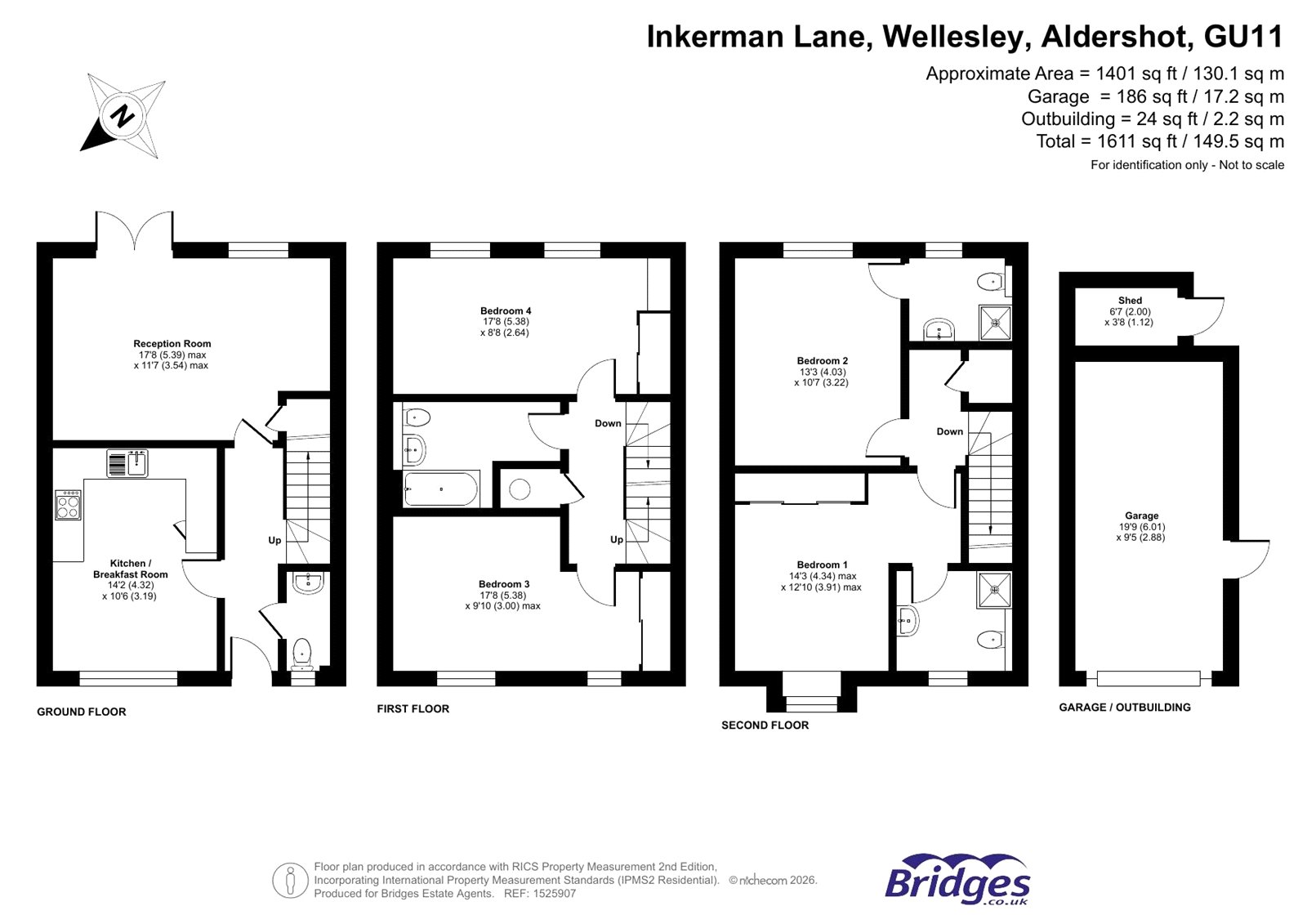 4, Inkerman Lane, Aldershot floorplan