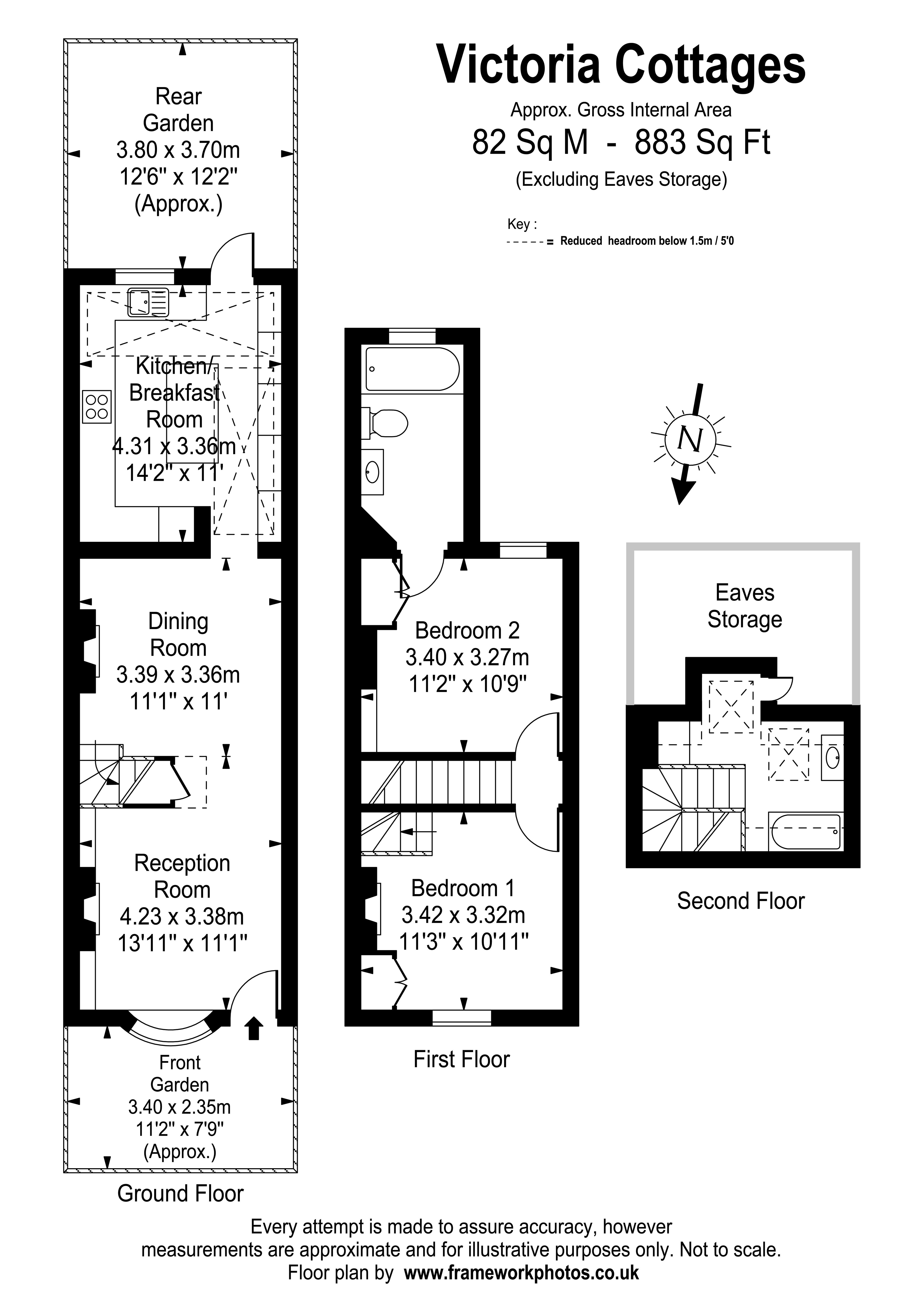 21, Victoria Cottages, Surrey floorplan
