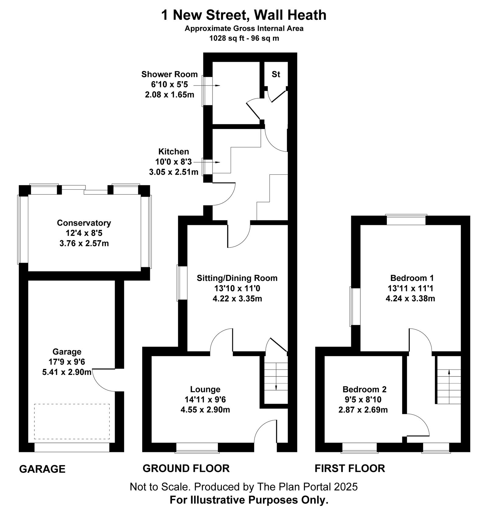 WALL HEATH VILLAGE, New Street floorplan