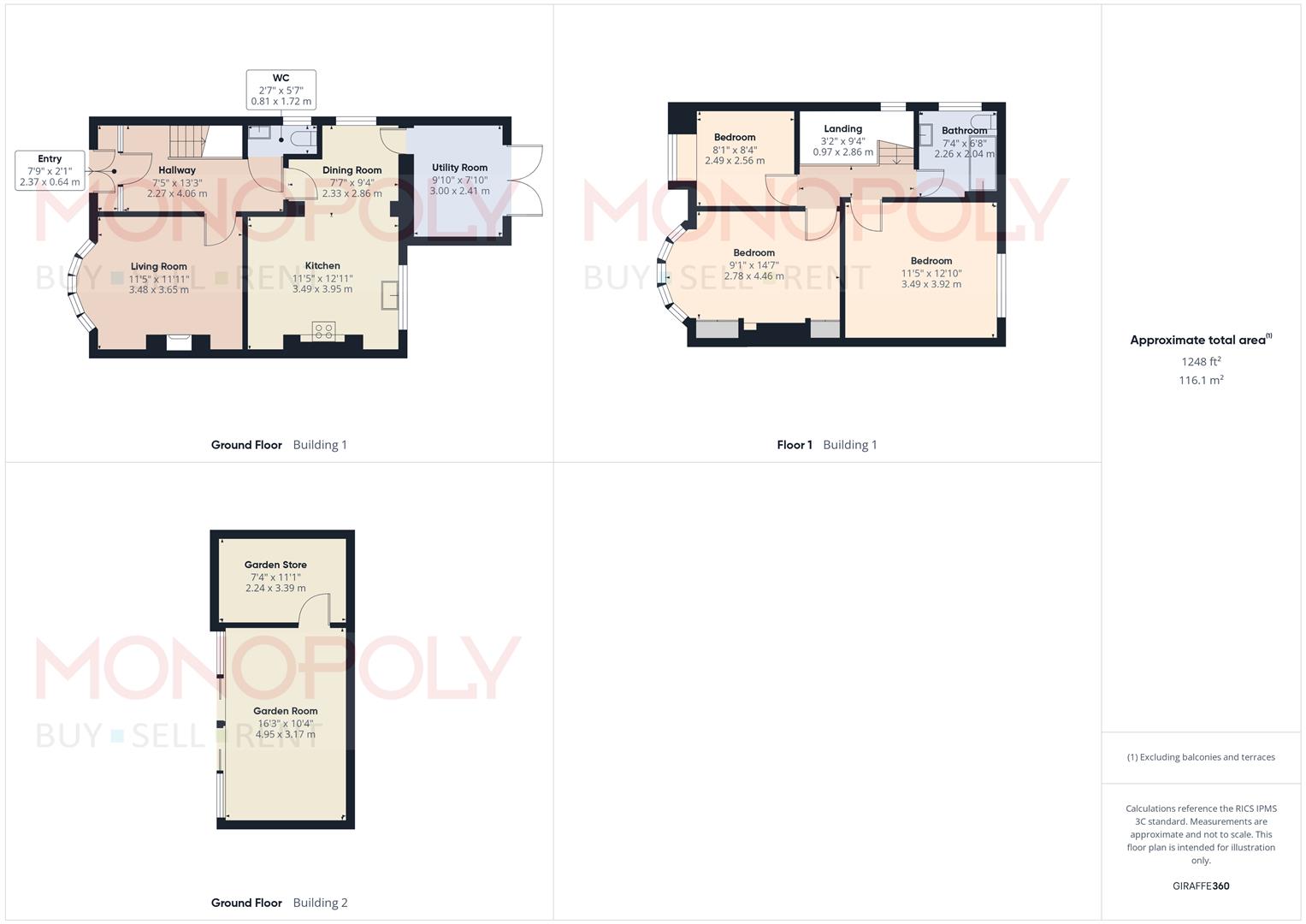 20, Wrexham Road, Rhostyllen floorplan