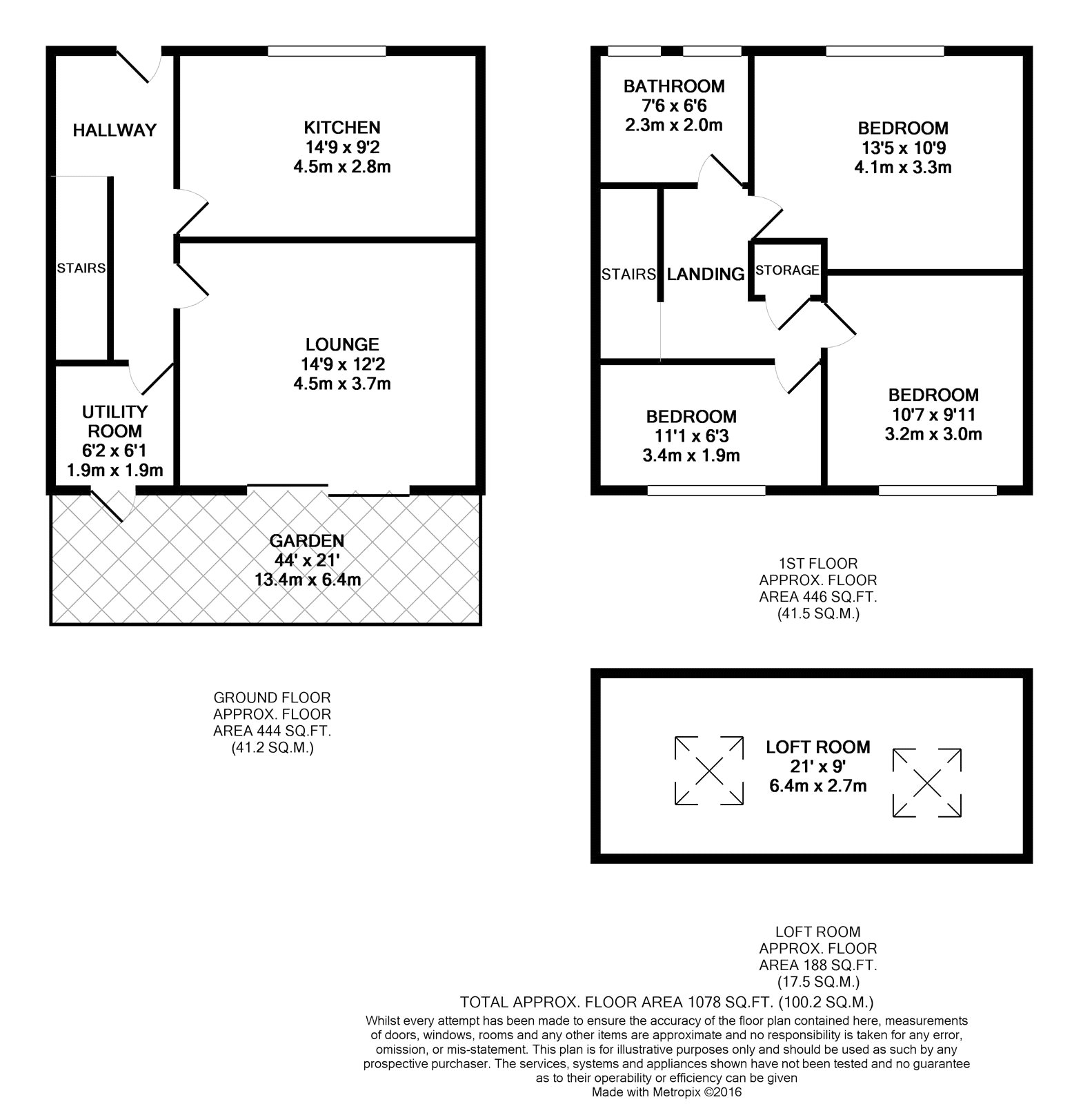 4, Melfield Gardens, London floorplan