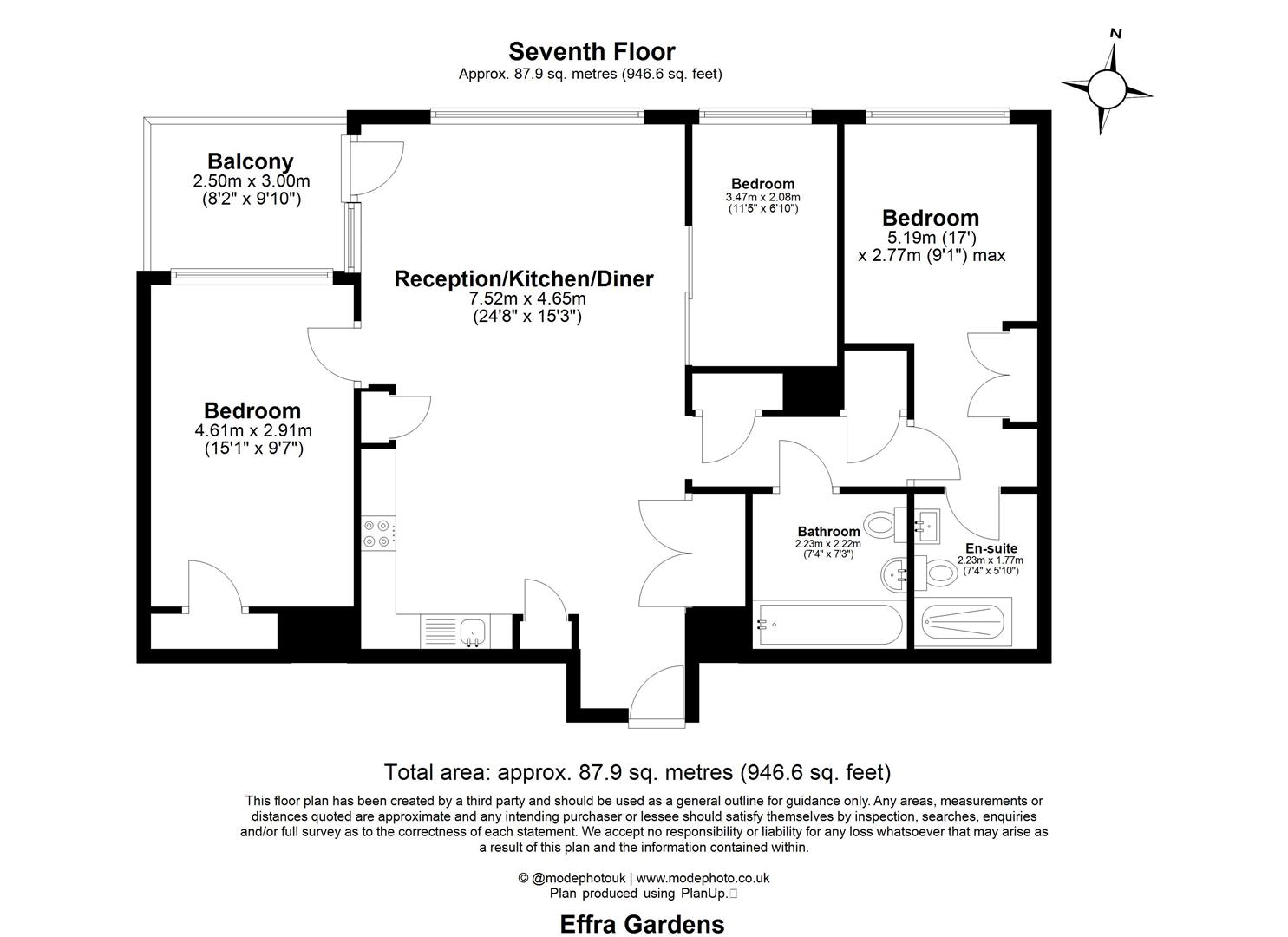 144 Effra Gardens, 25, Silvertown Way, Canning Town floorplan