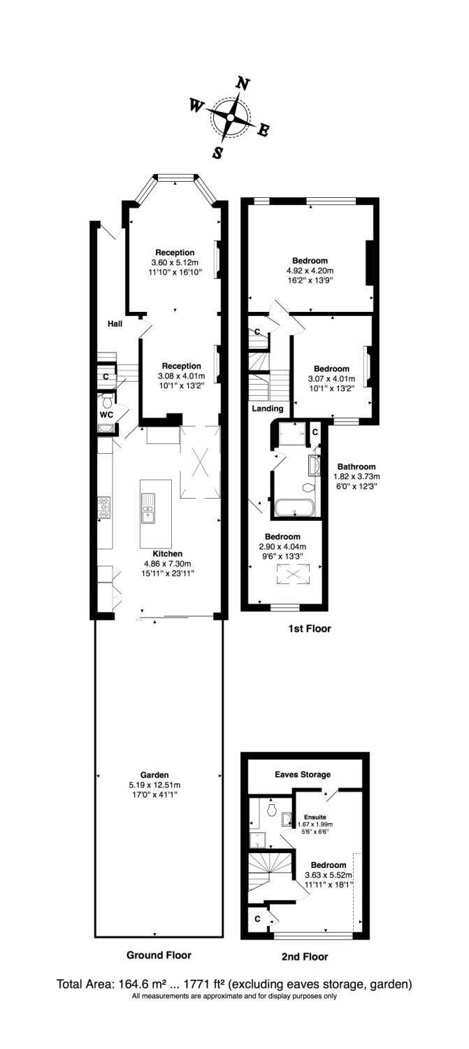 4 Bedrooms Terraced house to rent in Brooksville Avenue, Queens Park NW6