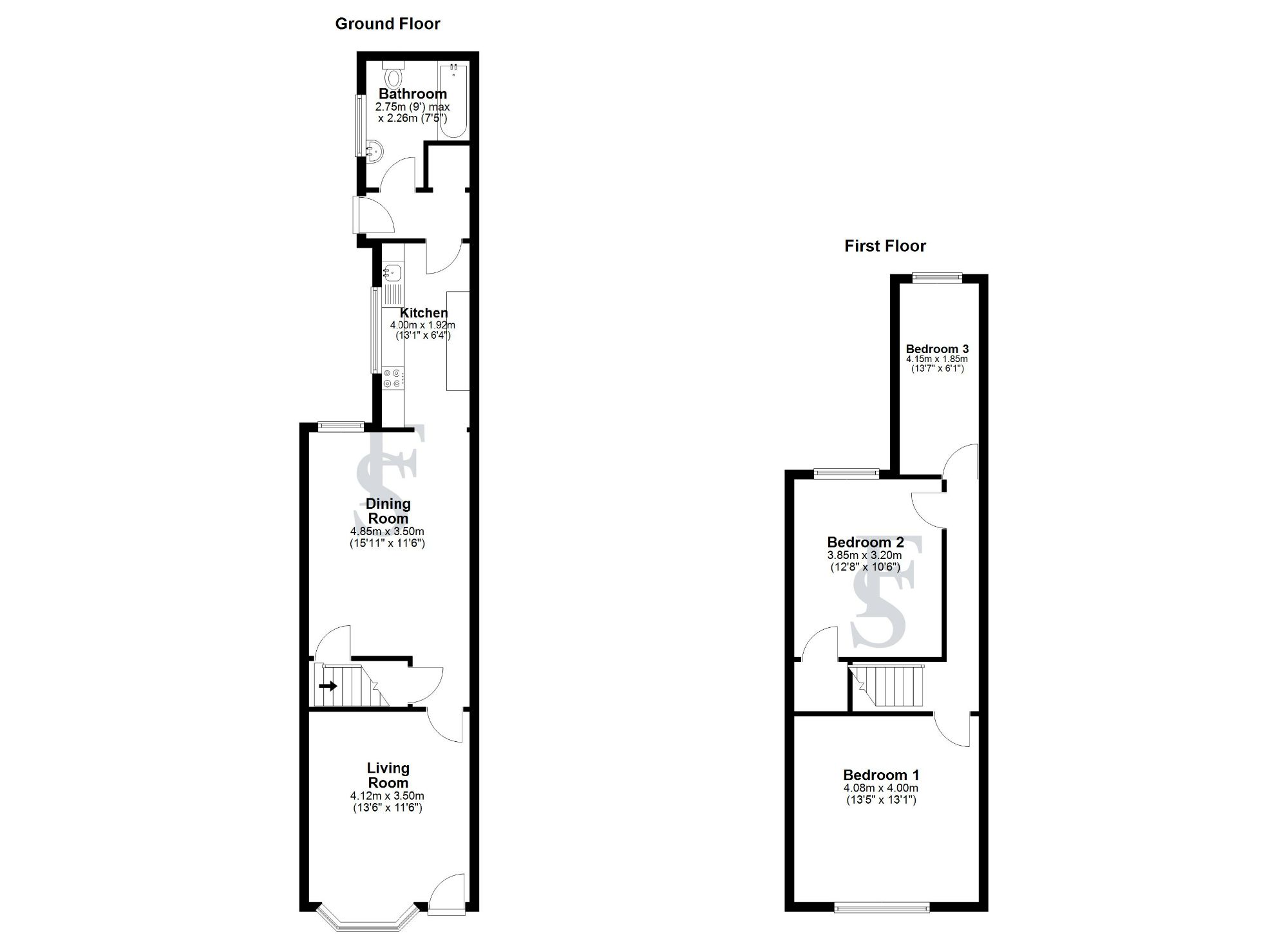 20 Fosse Road North, Leicester floorplan