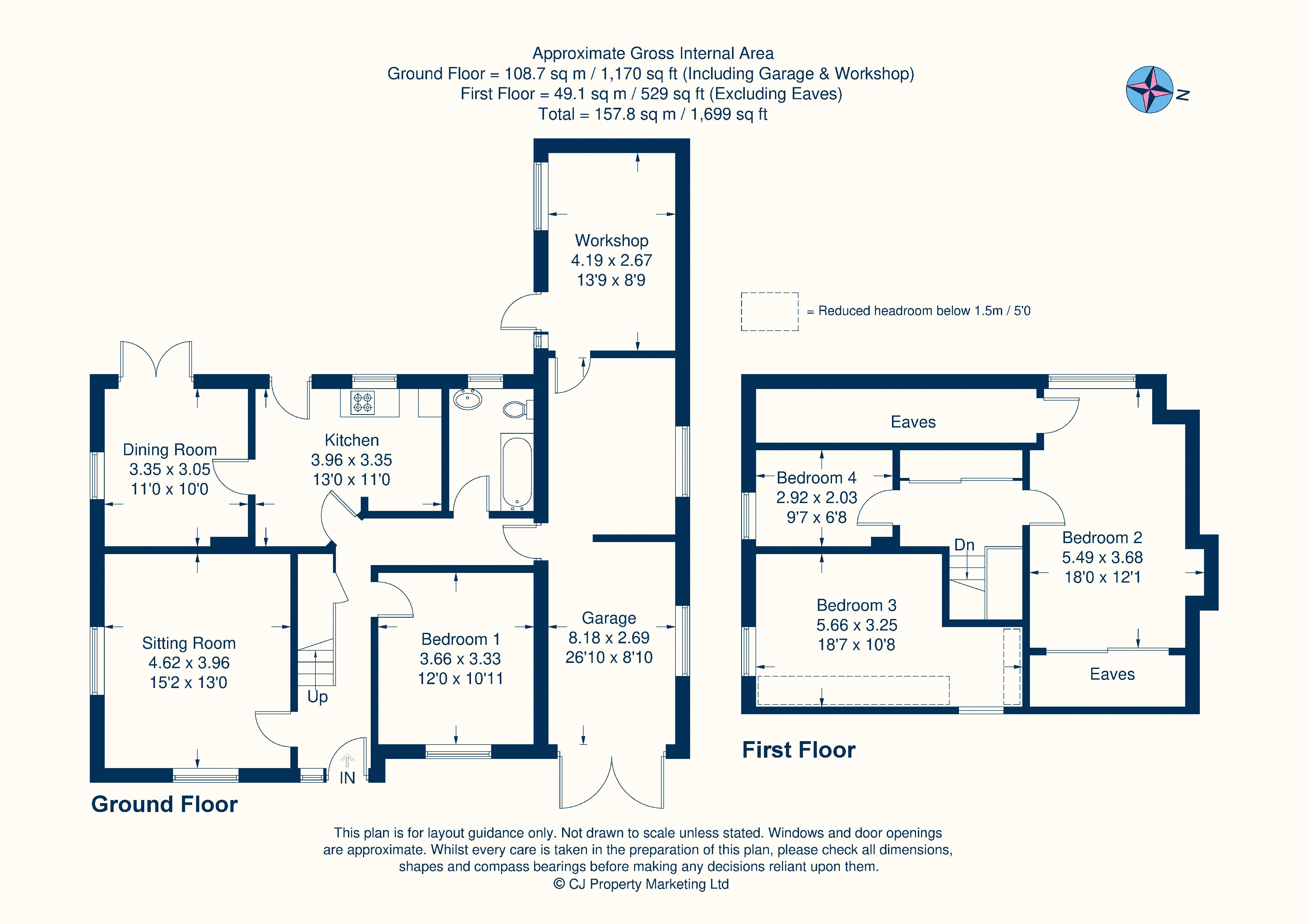 4 bed detached house for sale in Blewbury Road, East Hagbourne, Didcot