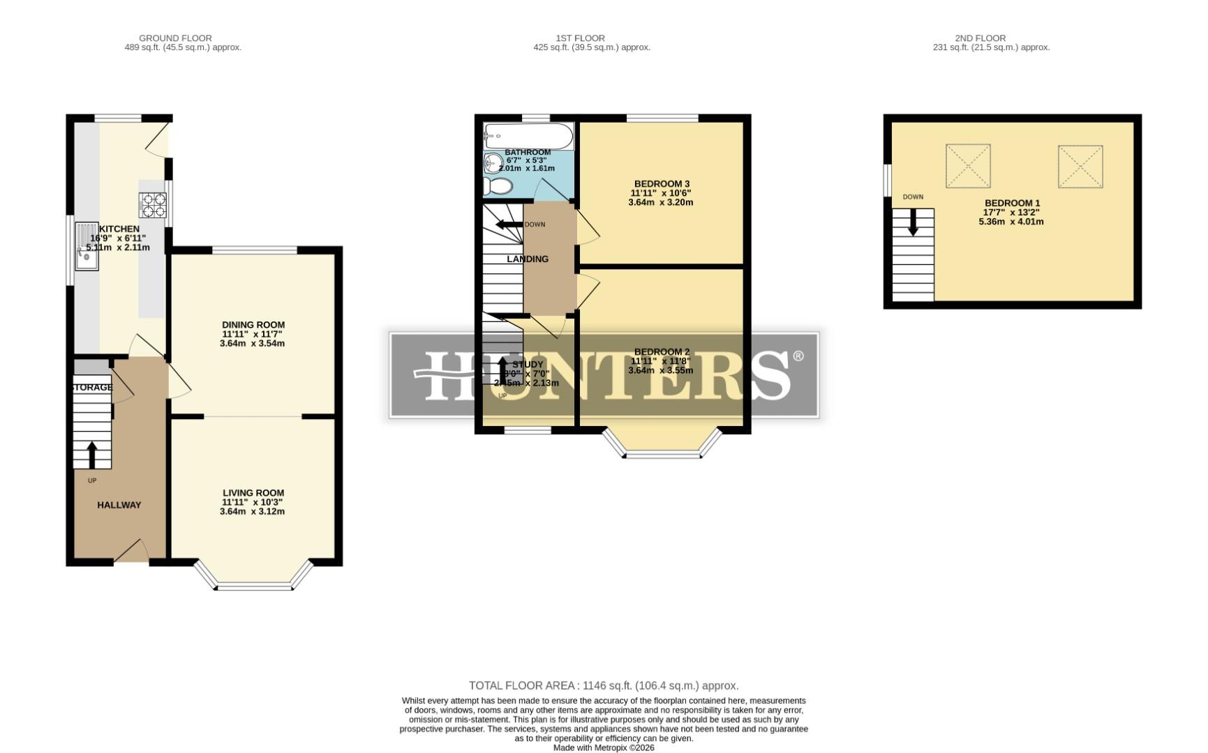 27, West Common Lane, Scunthorpe floorplan