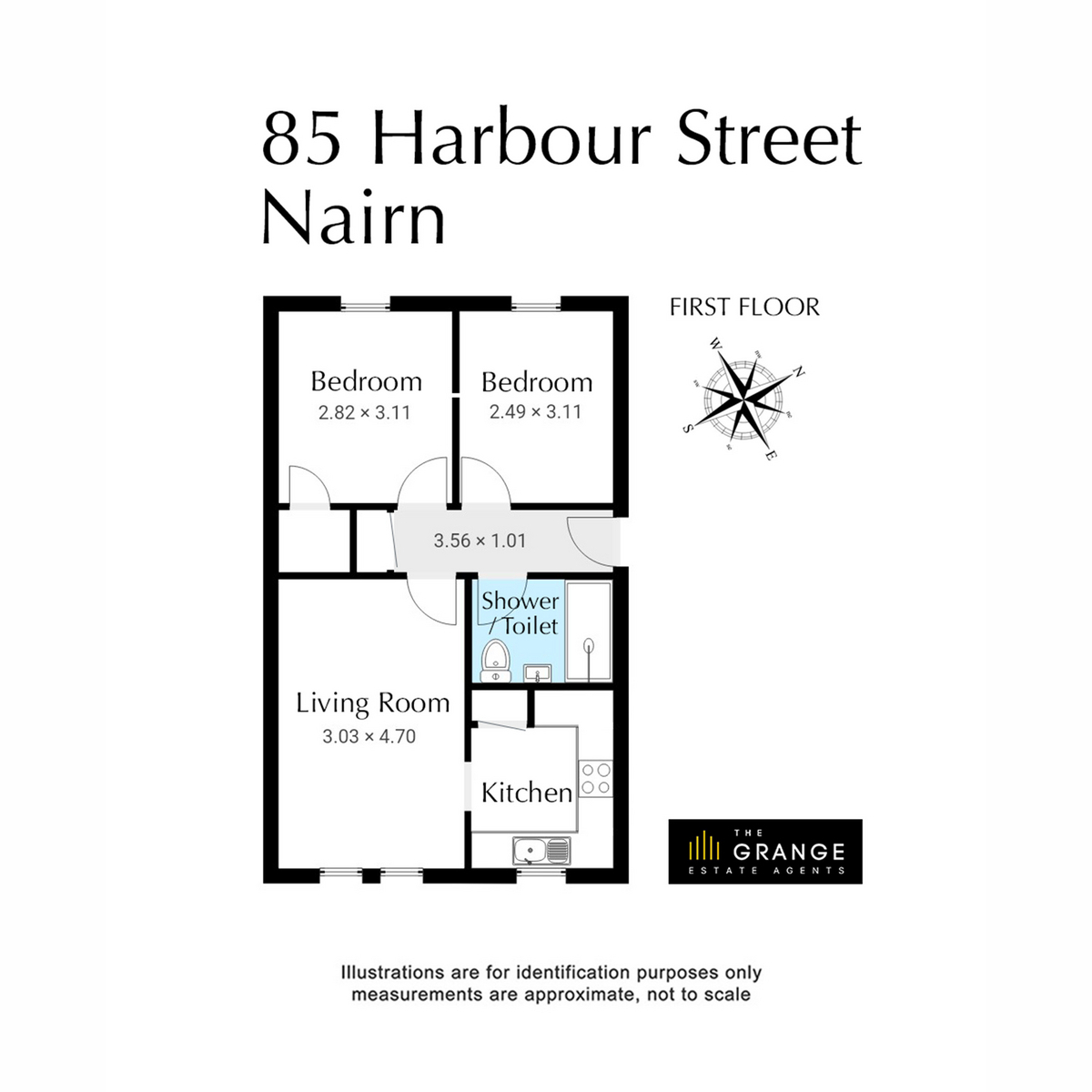 85, Harbour Street, Nairn floorplan