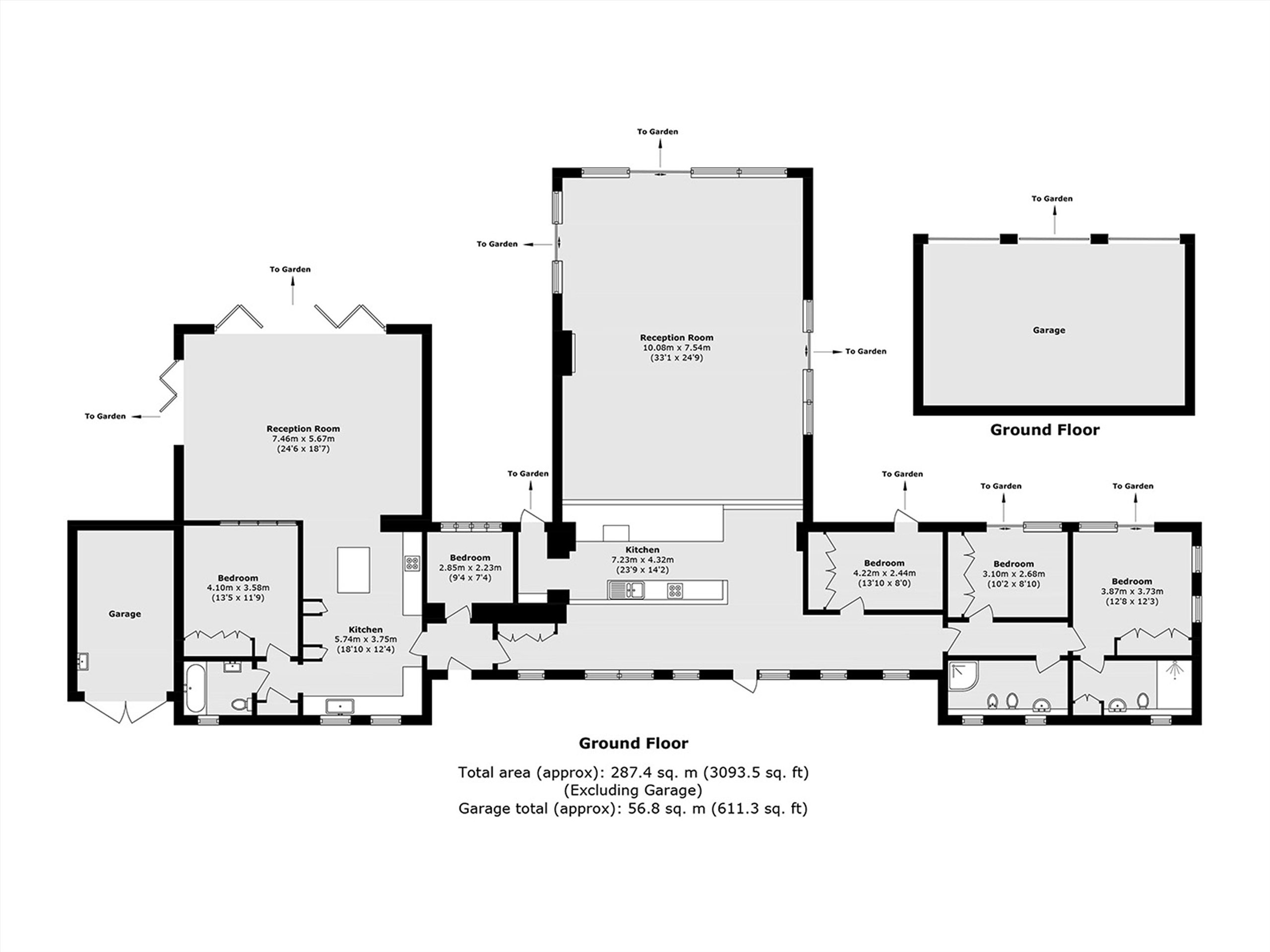 32A, Edward Way, Ashford floorplan