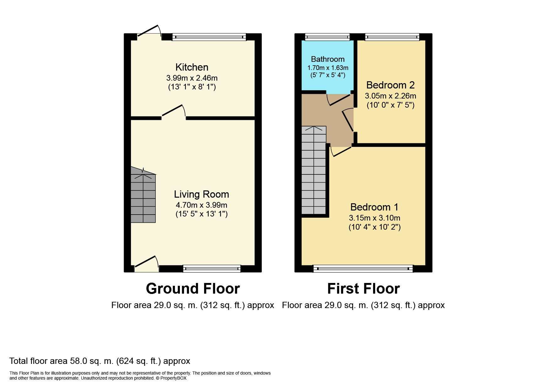 2 Bedrooms Terraced house for sale in Greenfield Avenue, Oakes, Huddersfield HD3