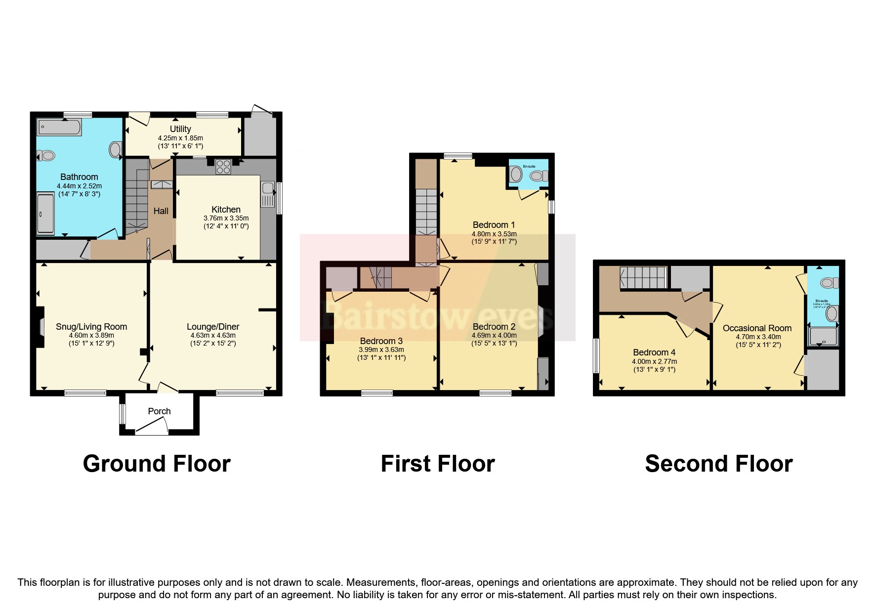 120, Main Road, Rugeley floorplan