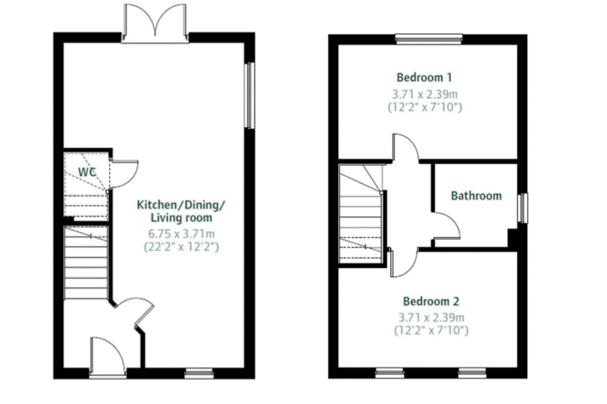 10 Hillhead Rise, Falmouth floorplan