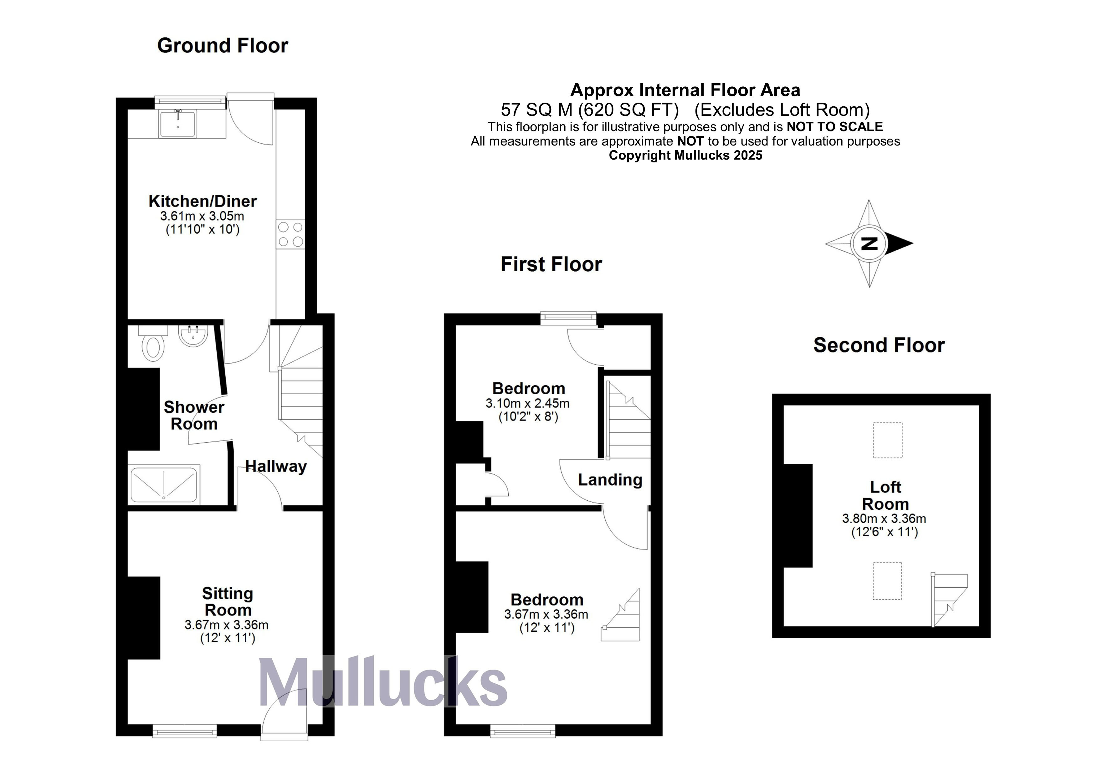 2 Plummers Cottages,, High Street, Hertfordshire floorplan